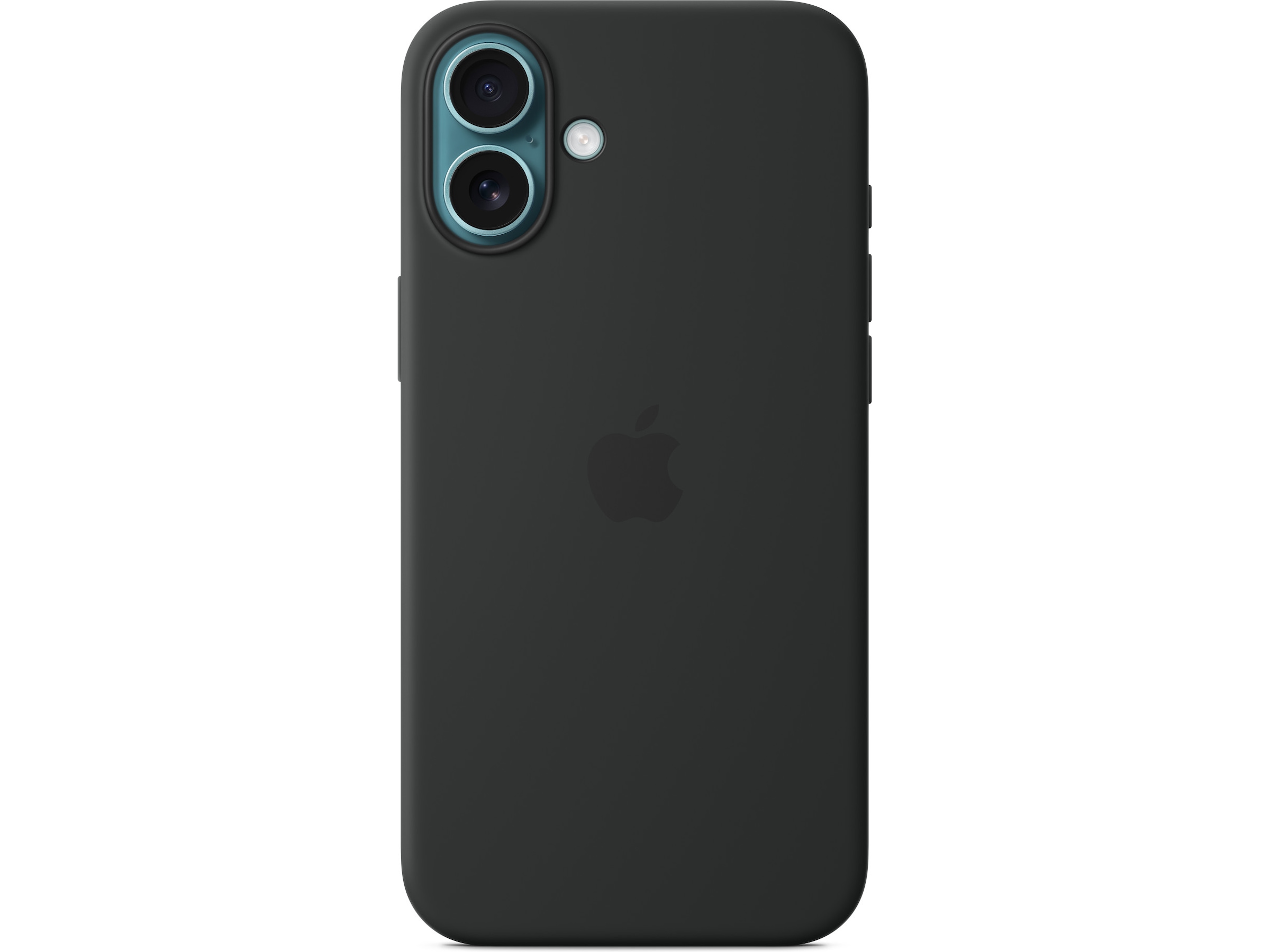 Apple iPhone 16 Plus Silikoncover (sort) Mobilcover