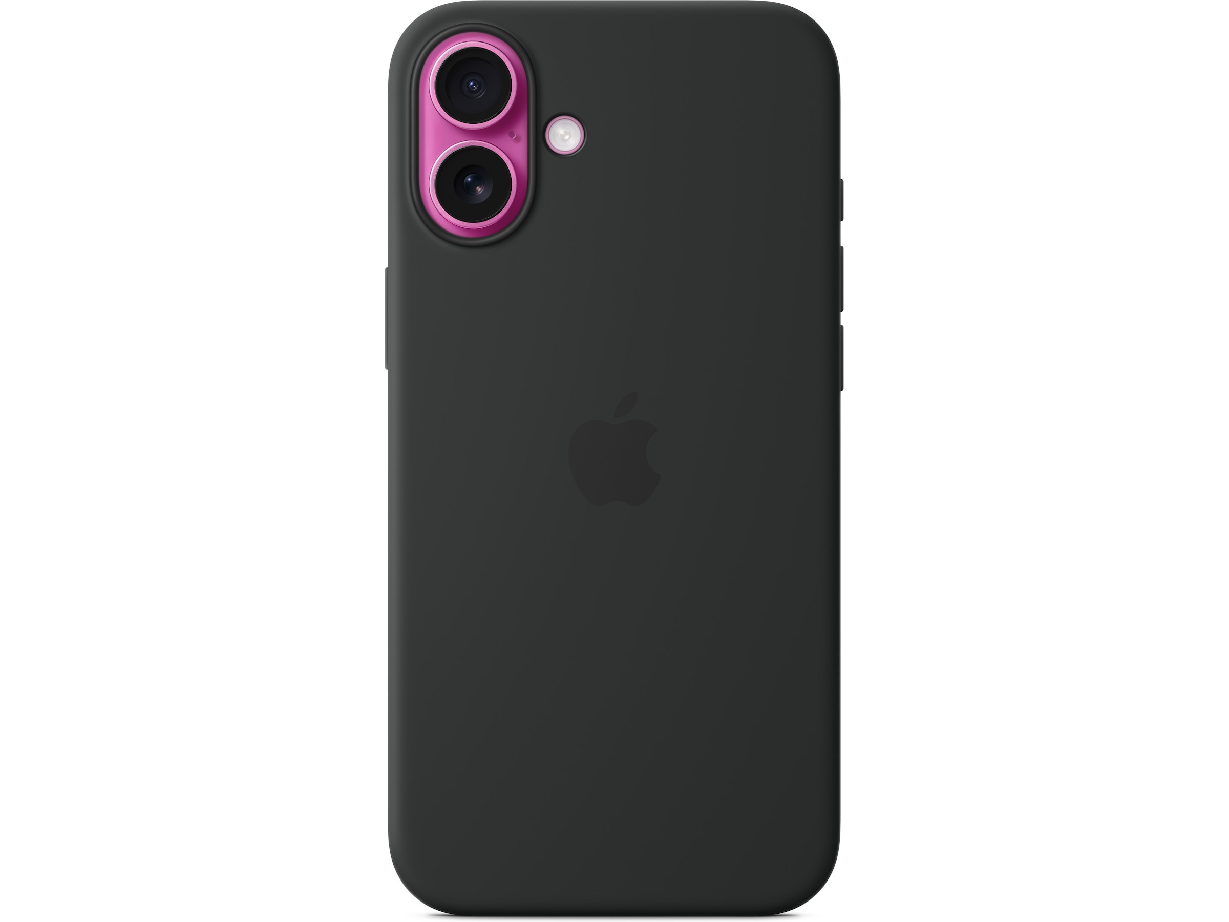 Apple iPhone 16 Plus Silikoncover (sort) Mobilcover