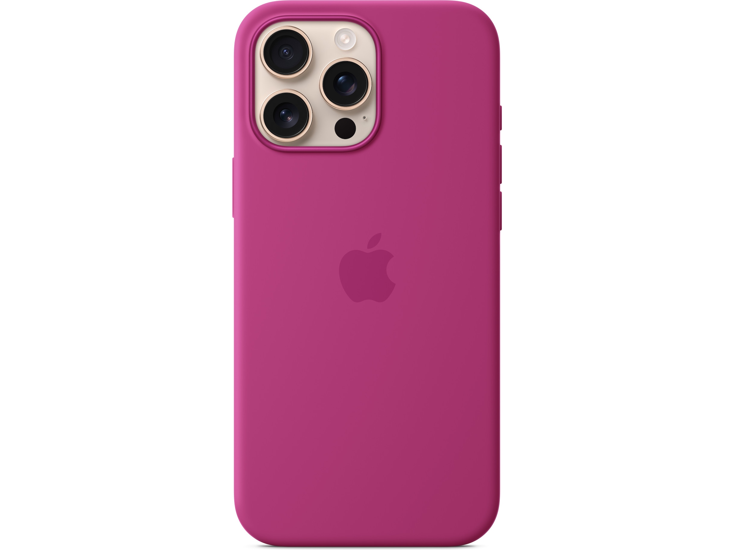 Apple iPhone 16 Pro Max Silikonecover (fuchsia) Mobilcover
