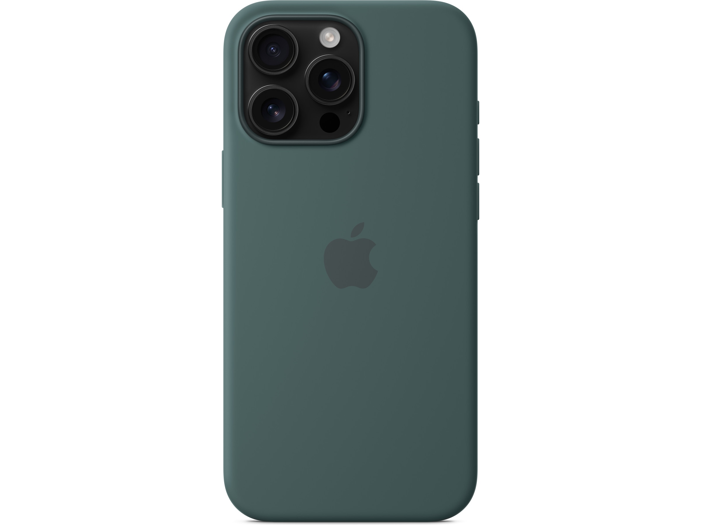 Apple iPhone 16 Pro Max Silikonecover (søgrøn) Mobilcover