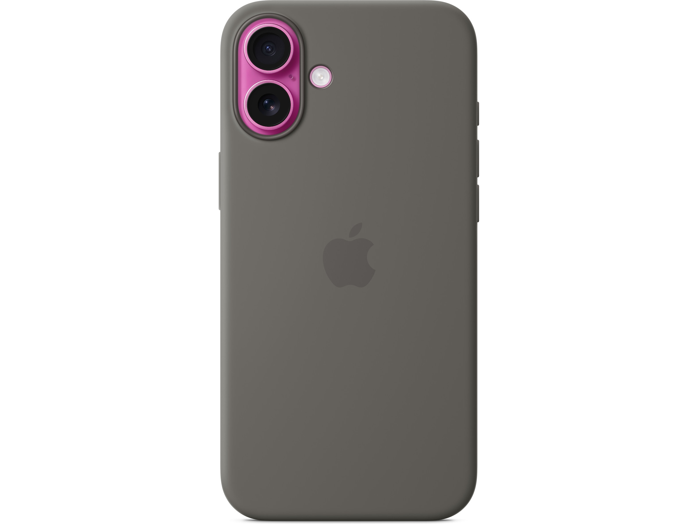 Apple iPhone 16 Plus Silikonecover (granitgrå) Mobilcover