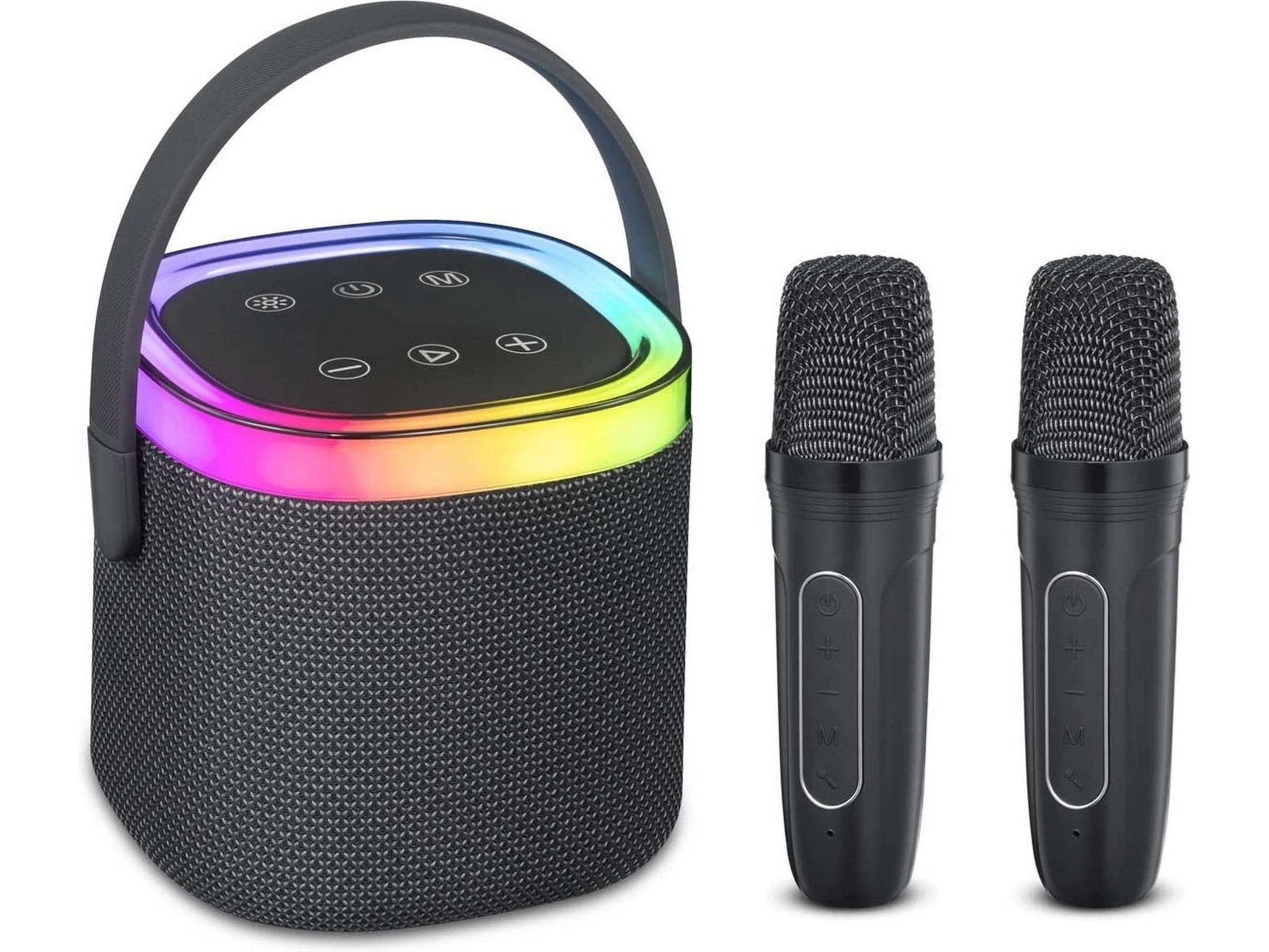 Andersson KEM-D3000 Bærbar karaoke højttaler med 2 mikrofoner Trådløs / Bluetooth højttaler