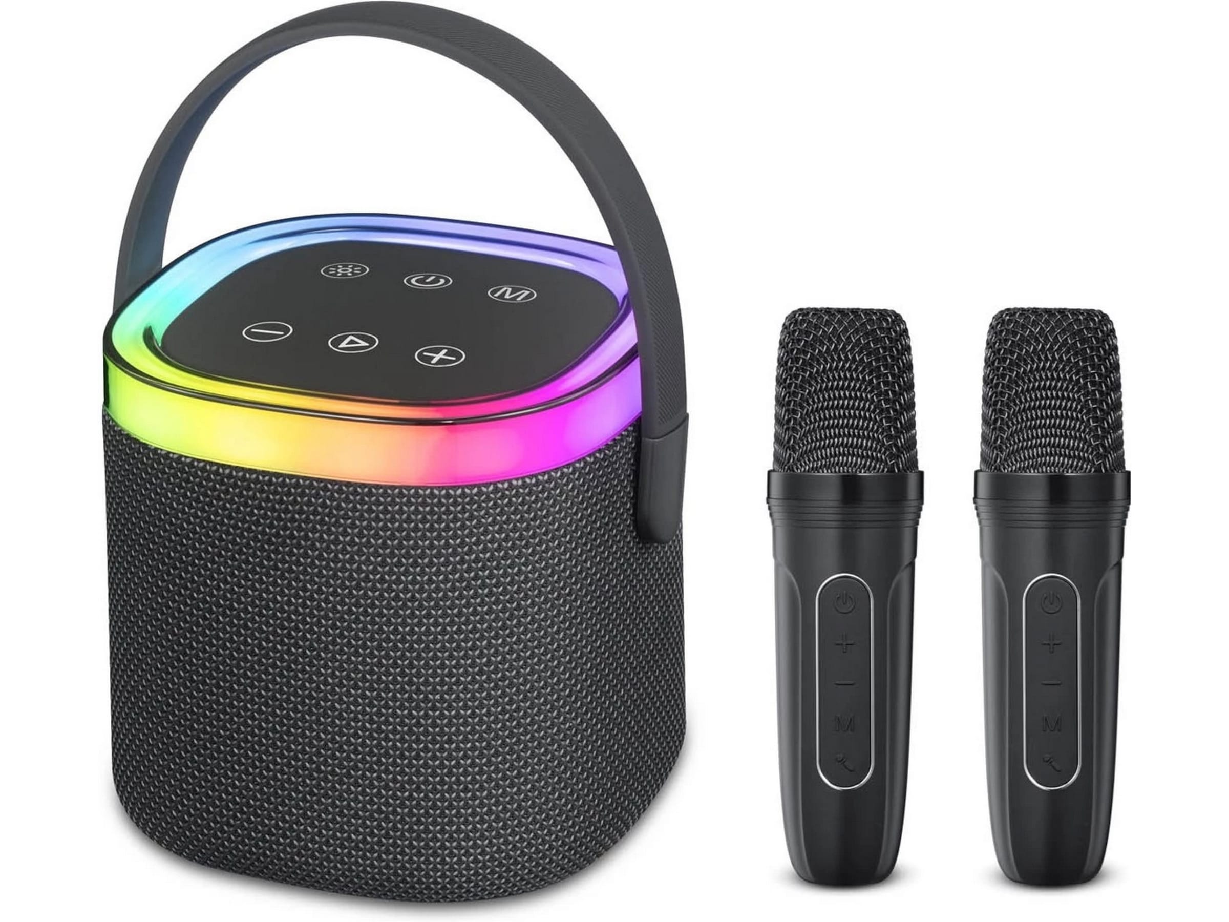 Andersson KEM-D3000 Bærbar karaoke højttaler med 2 mikrofoner Trådløs / Bluetooth højttaler