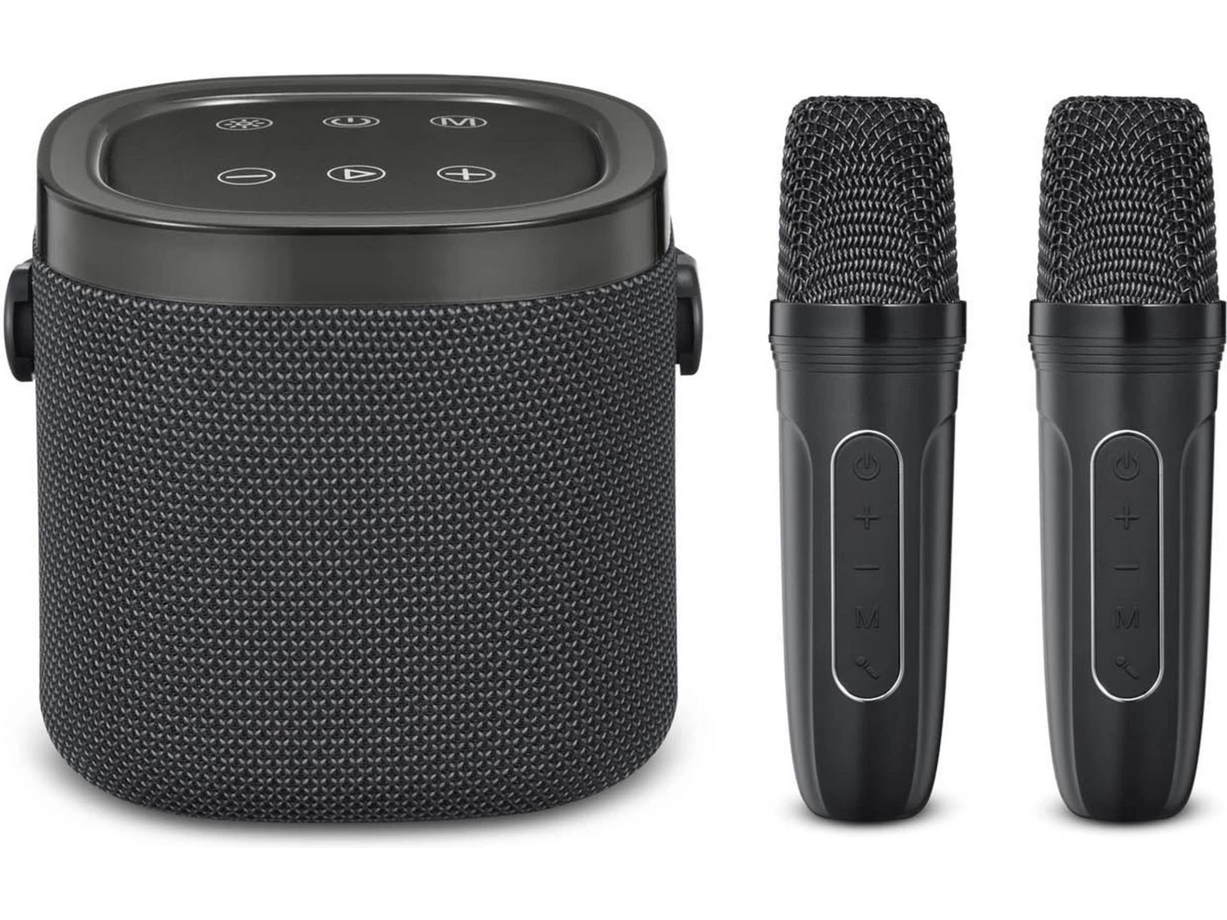 Andersson KEM-D3000 Bærbar karaoke højttaler med 2 mikrofoner Trådløs / Bluetooth højttaler