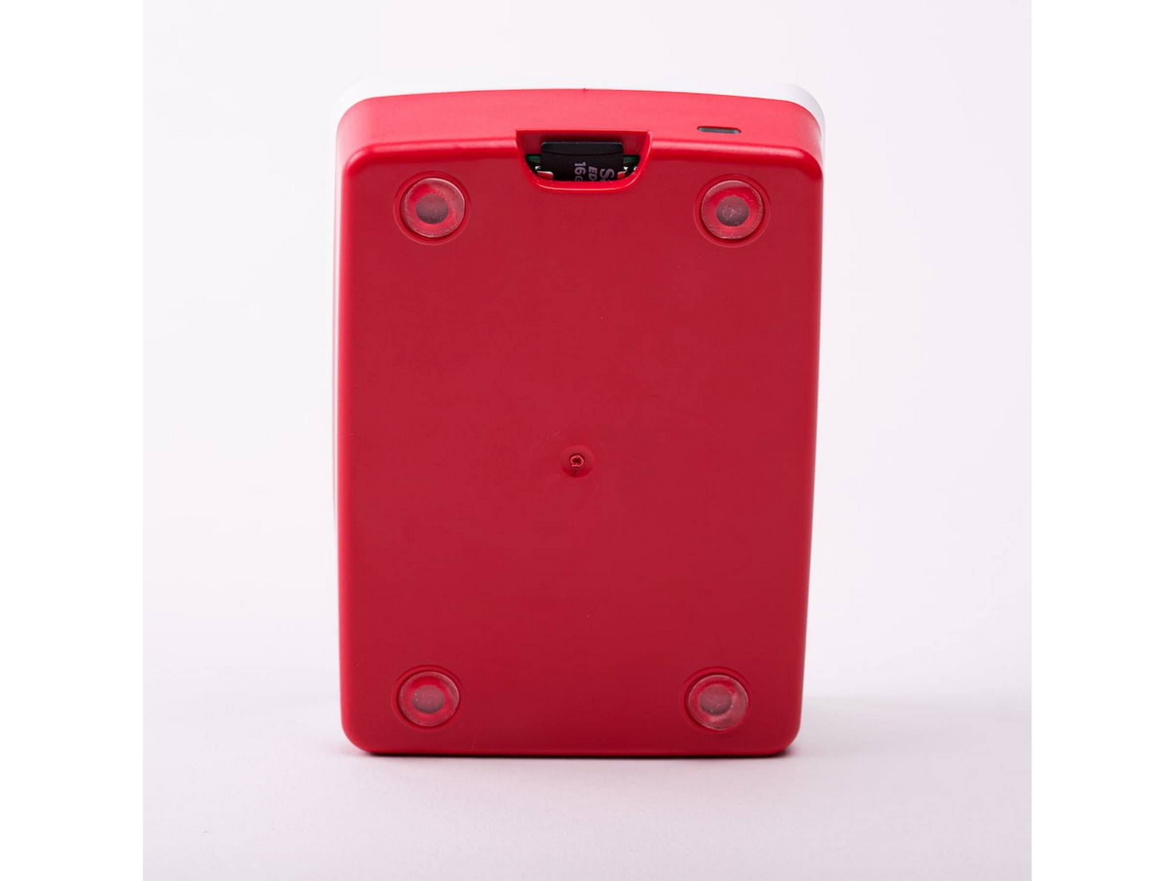 Raspberry Pi 4 B officiel case (rød/hvid) Tilbehør