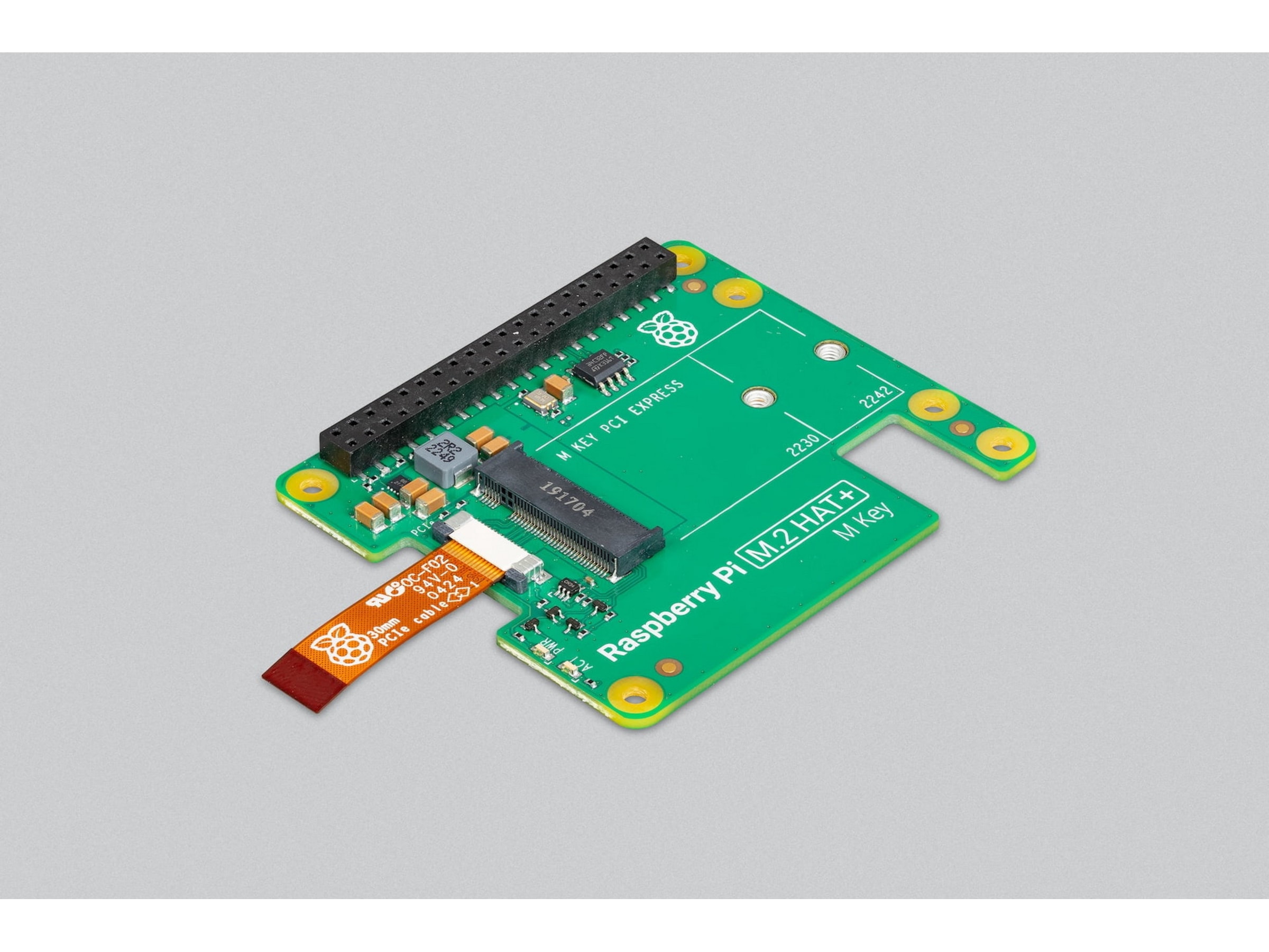 Raspberry Pi M2 Hat+ Raspberry Pi 5 Tilbehør