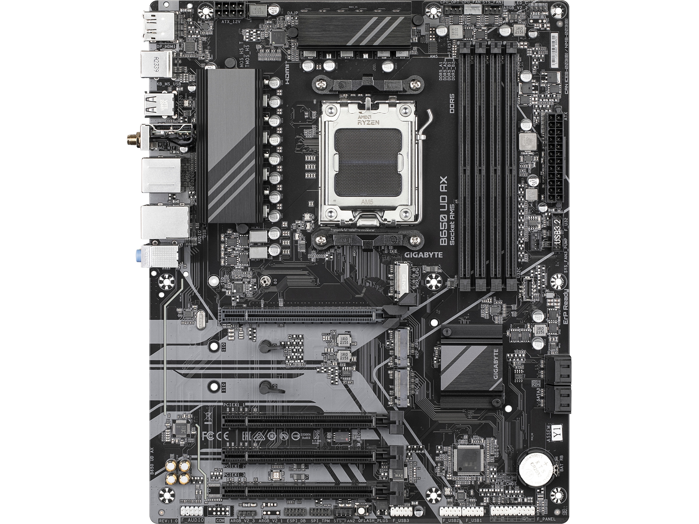 Gigabyte B650 UD AX Bundkort AMD Socket