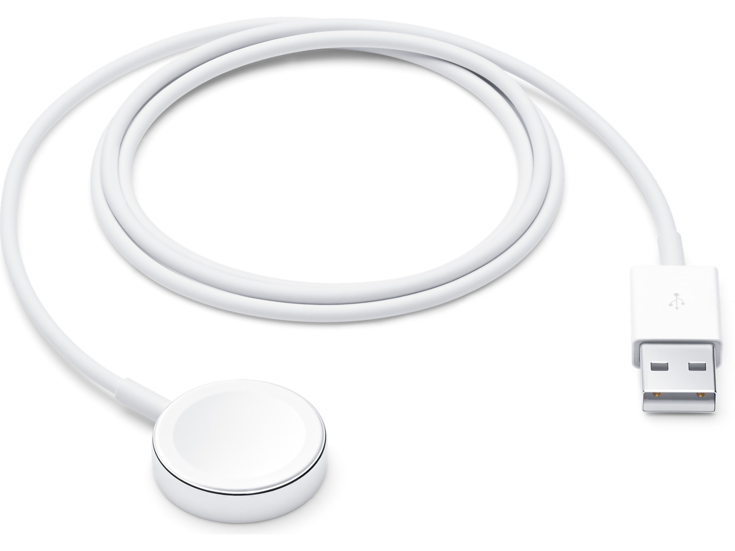 Apple Watch magnetisk ladekabel 1m (hvid) Oplader