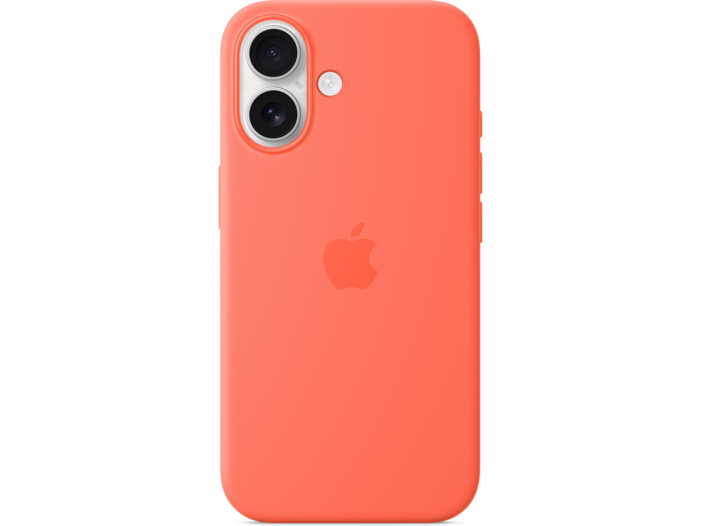 Apple iPhone 16 Silikone cover (mandarin) Mobilcover