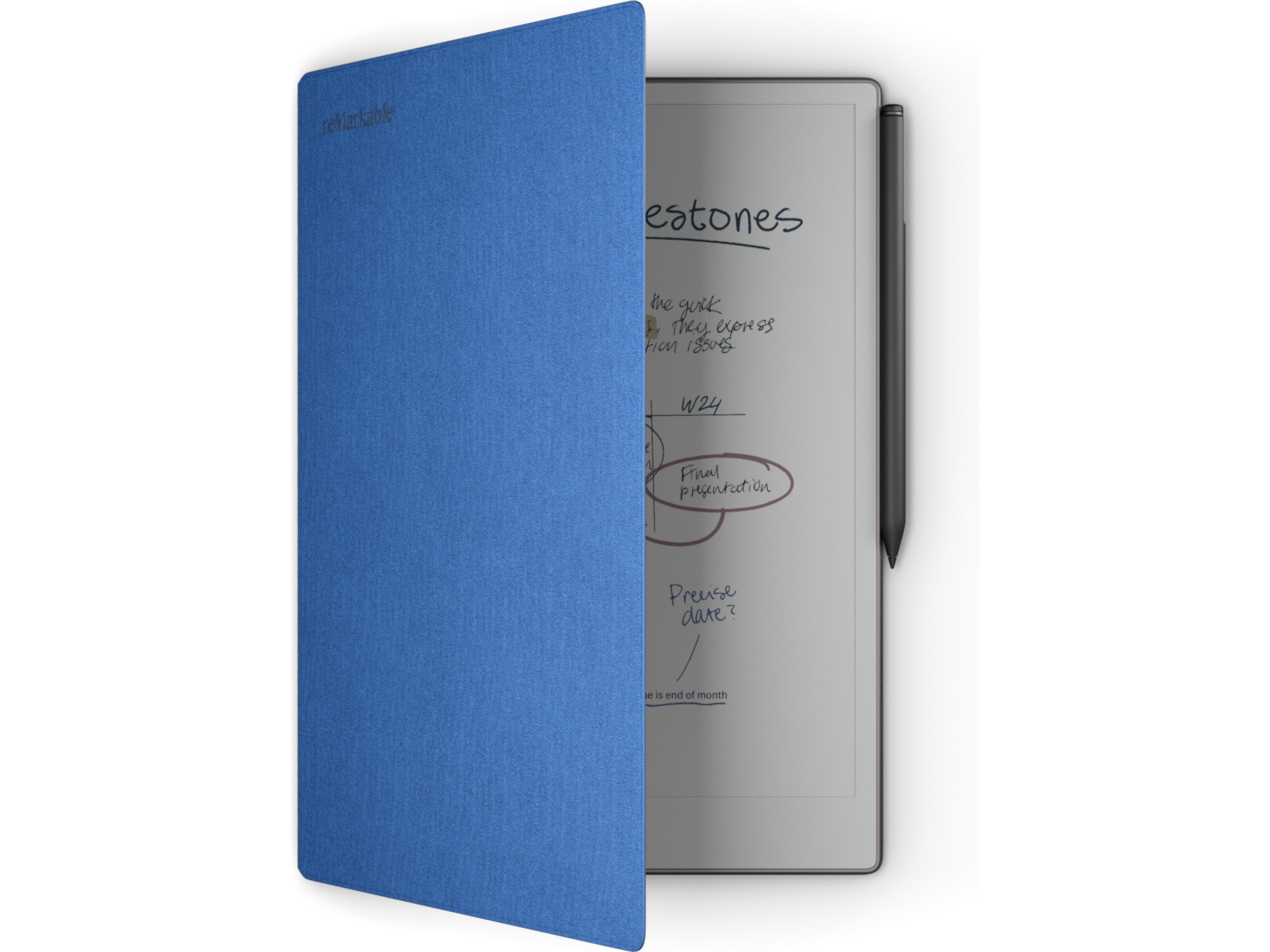 reMarkable Paper Pro Book Folio (kobolt) Digitale paper & tilbehør