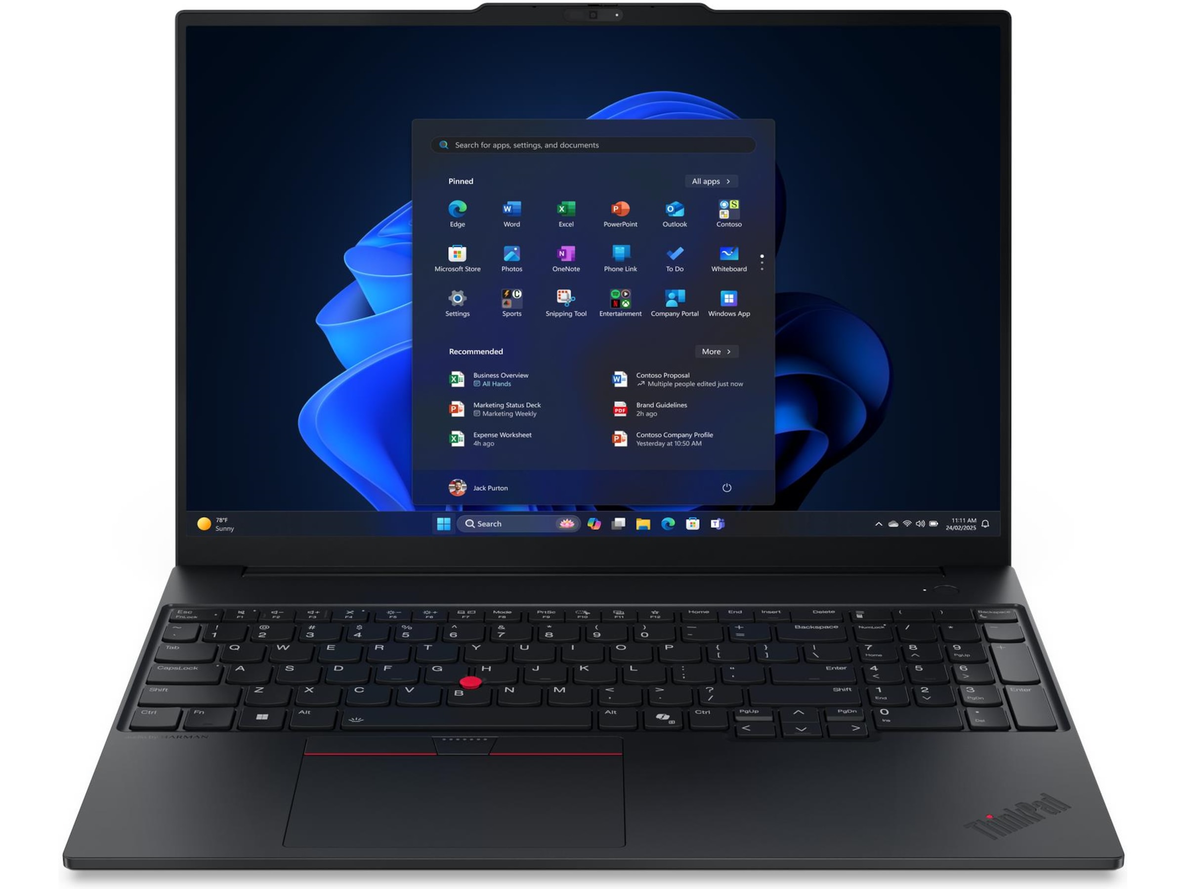 Lenovo ThinkPad E16 G3 16" WUXGA PC - Bærbar / laptop
