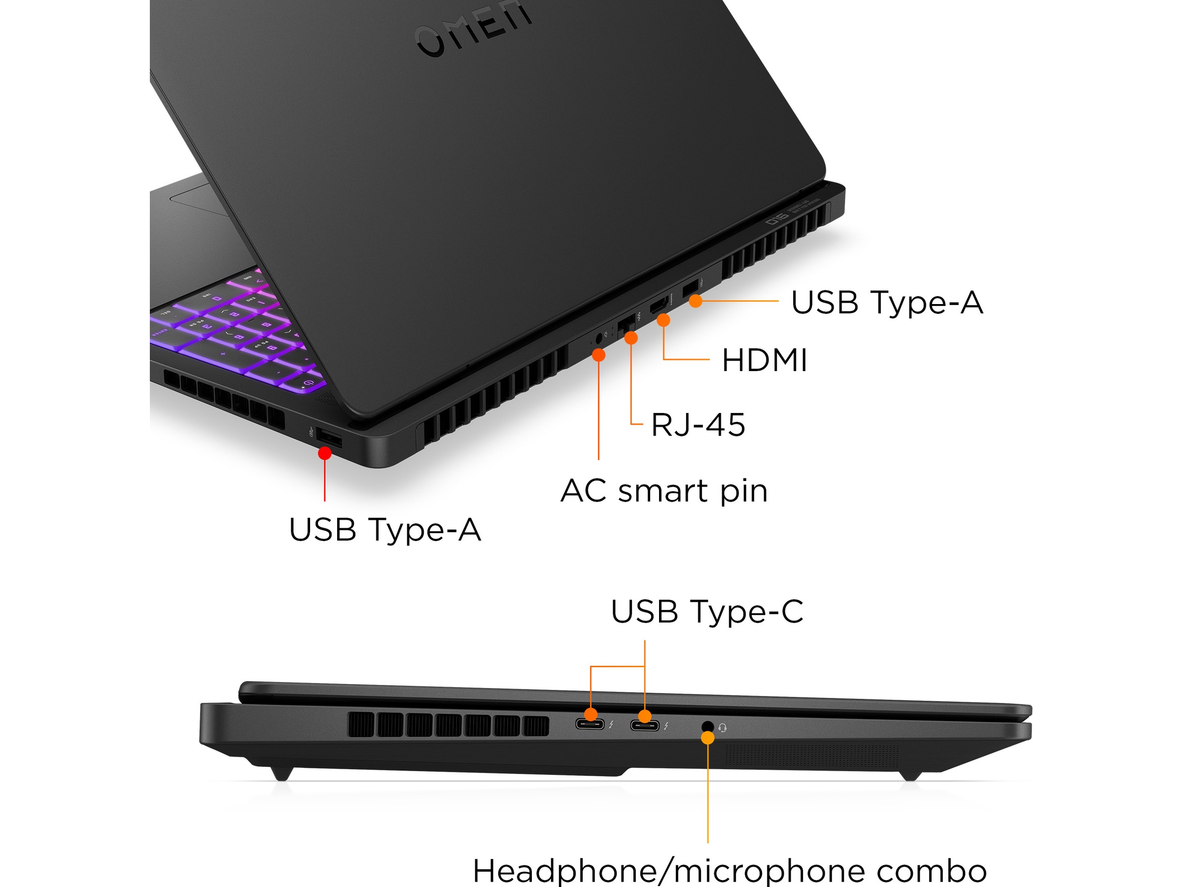 HP OMEN MAX Gaming Laptop 16-ah0033no 16" WQXGA 240 Hz Gaming laptop