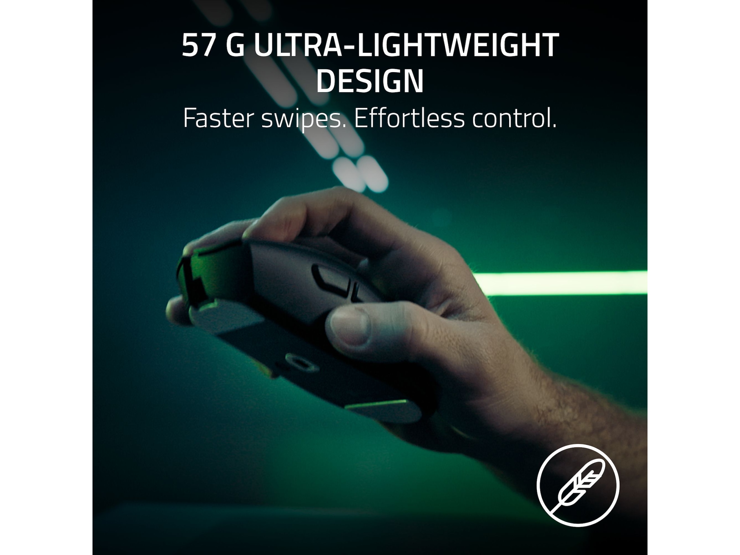 Razer DeathAdder V4 Pro trådløs gamingmus (hvid) Gamingmus