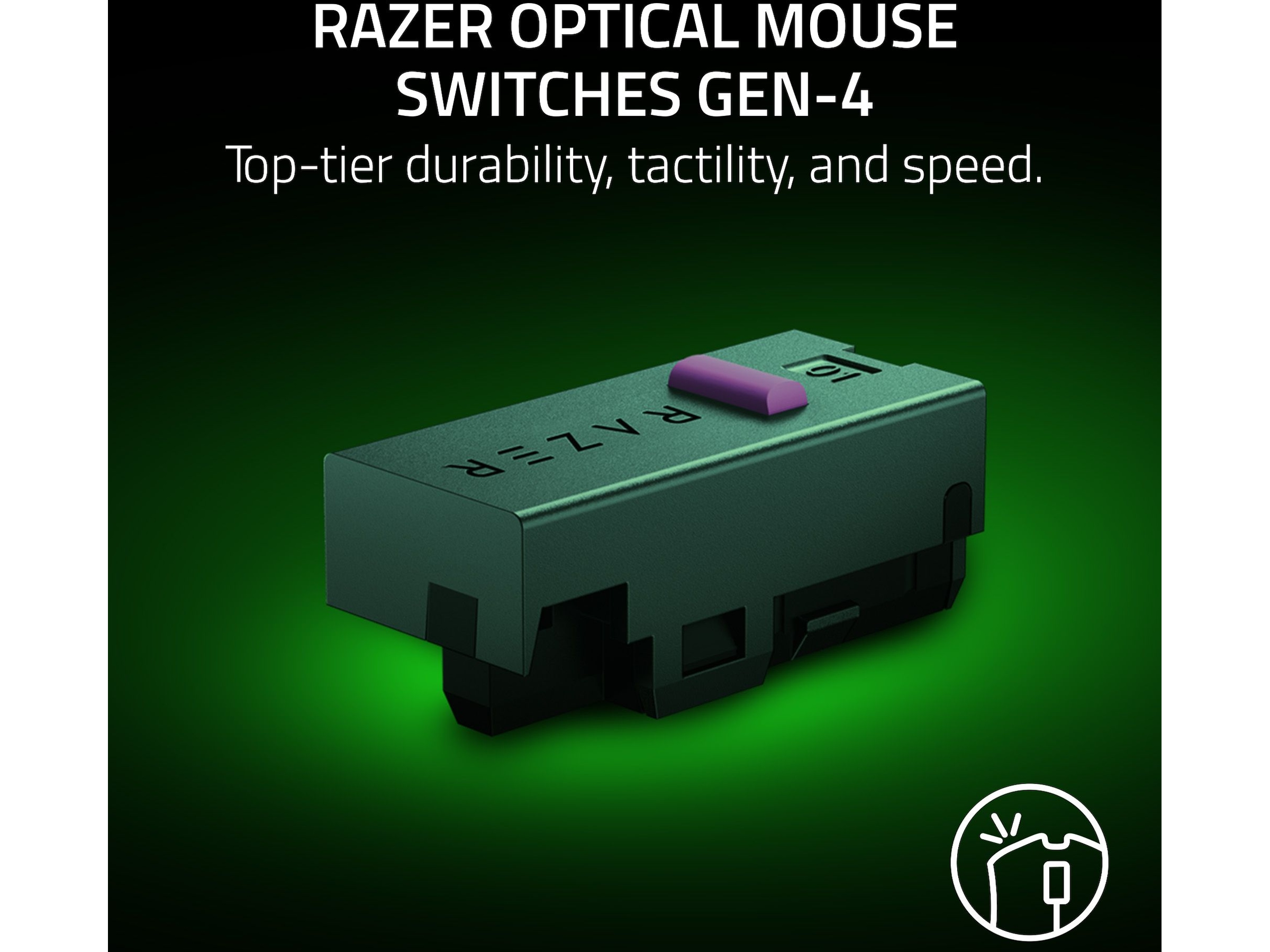 Razer DeathAdder V4 Pro trådløs gamingmus (hvid) Gamingmus