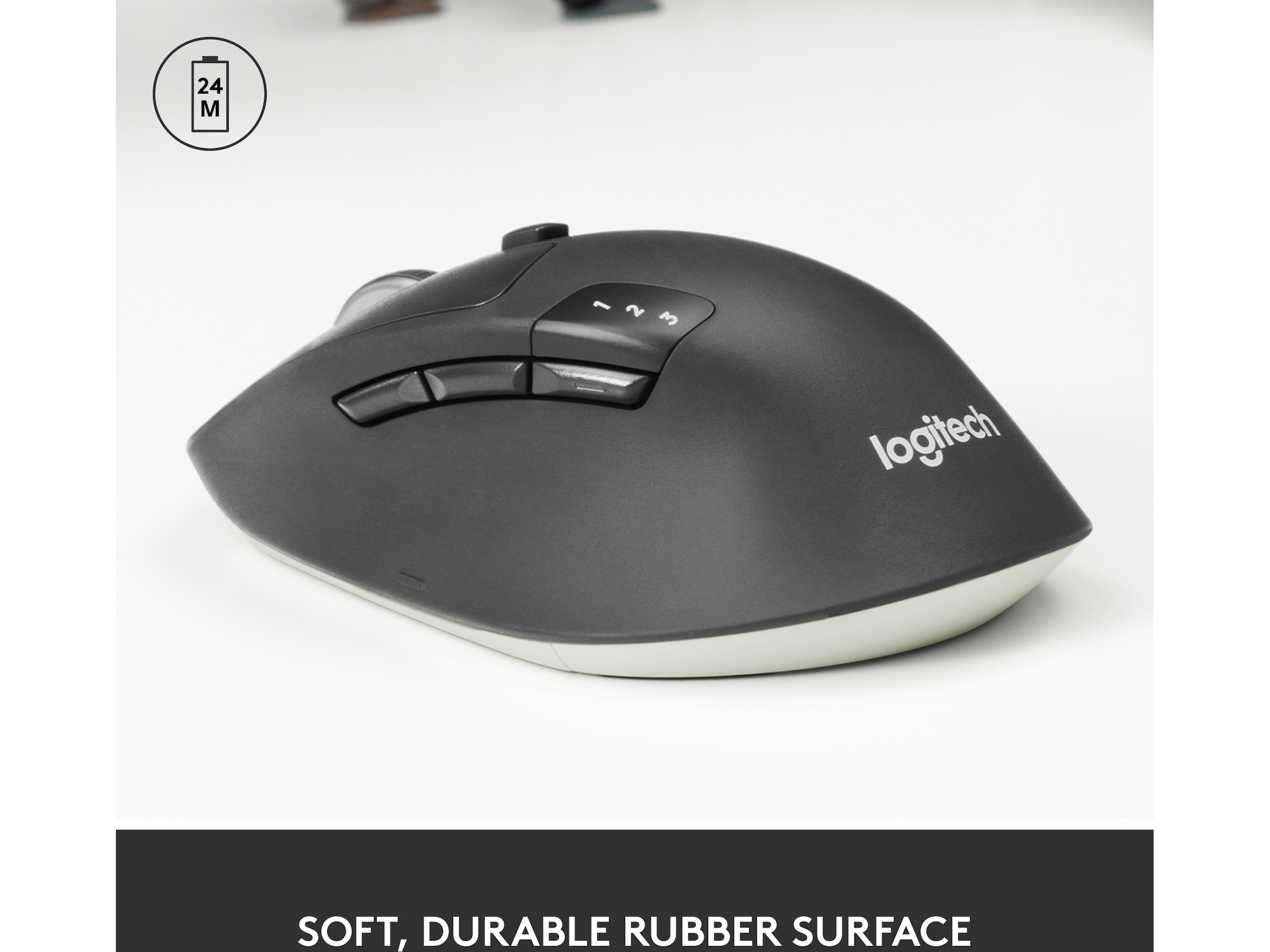 Logitech M720 Triathlon Trådløs Mus Mus