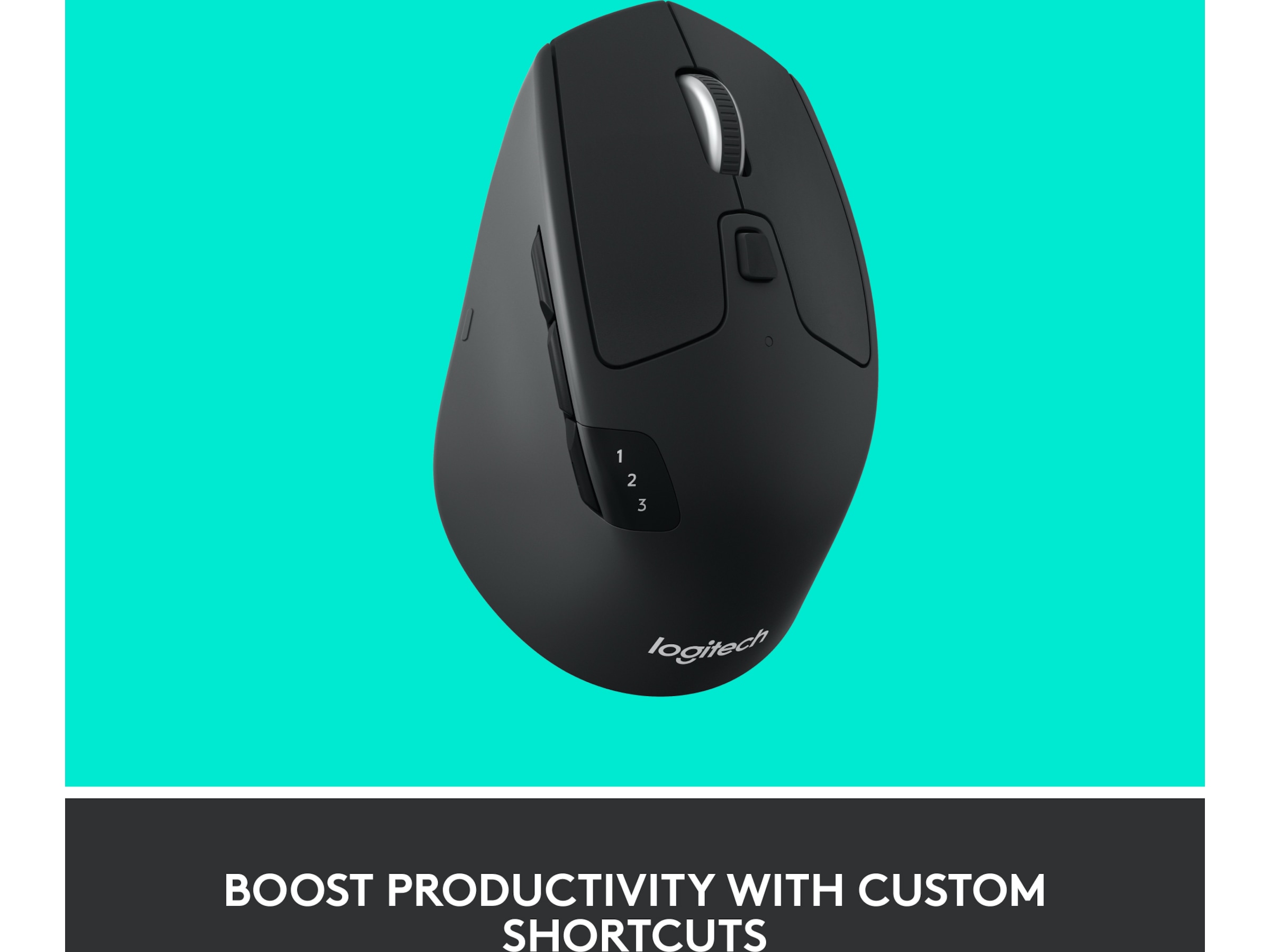 Logitech M720 Triathlon Trådløs Mus Mus