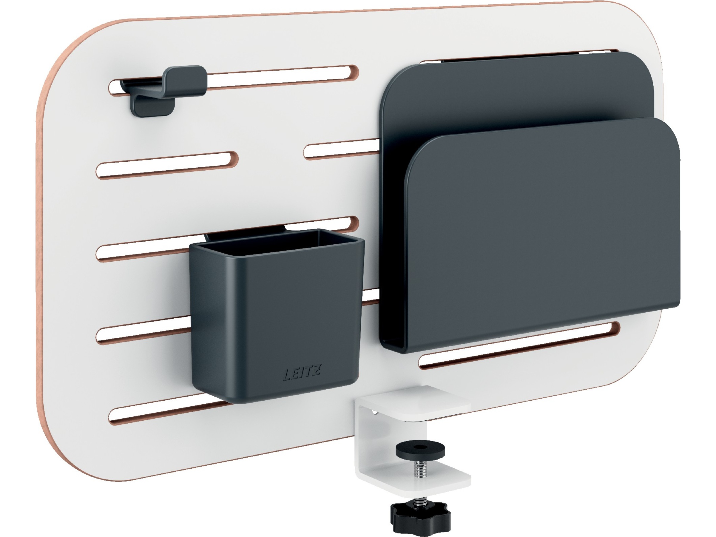 Leitz Ergo Pegboard Organiseringstavle til skrivebord, lille 42x25 cm Opbevaring & organisering