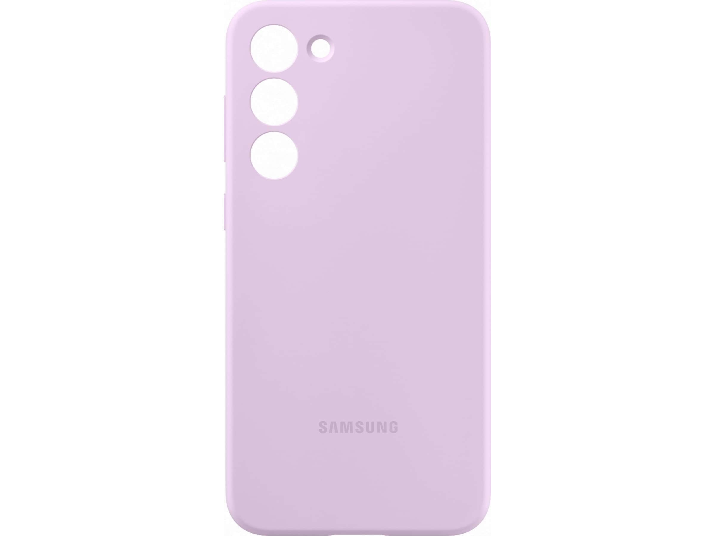 Samsung Galaxy S23+ Silikonecover (lavendel) Mobilcover