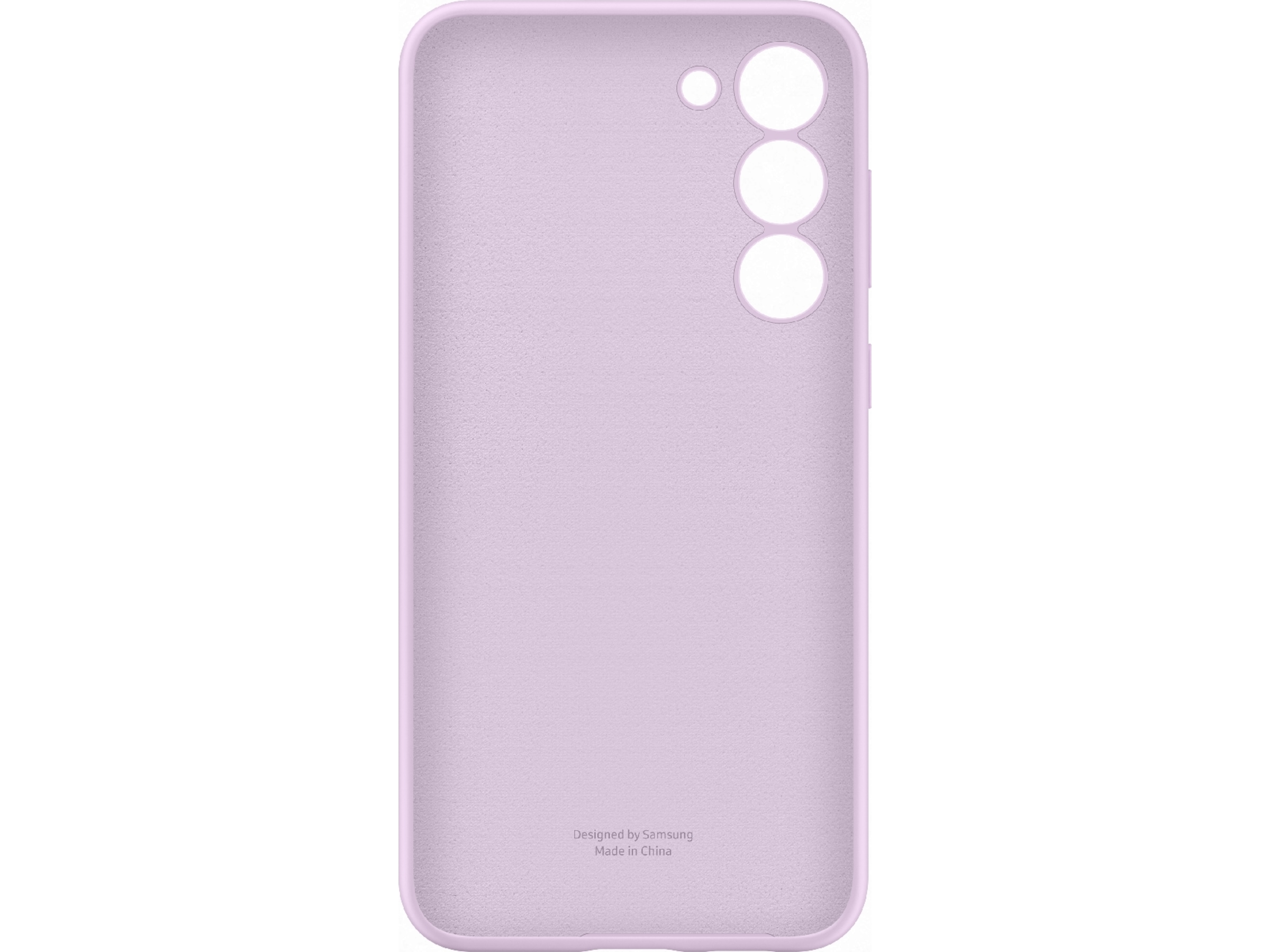 Samsung Galaxy S23+ Silikonecover (lavendel) Mobilcover