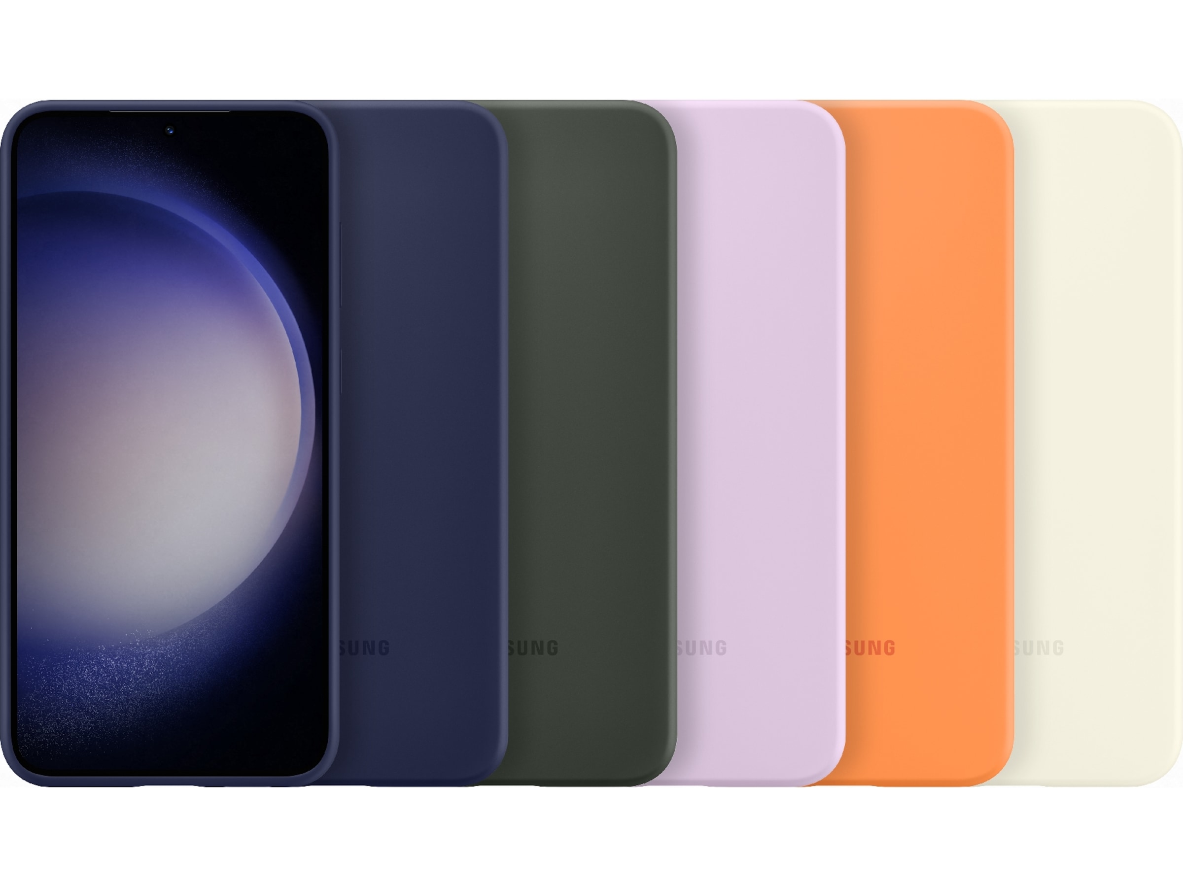 Samsung Galaxy S23+ Silikonecover (lavendel) Mobilcover