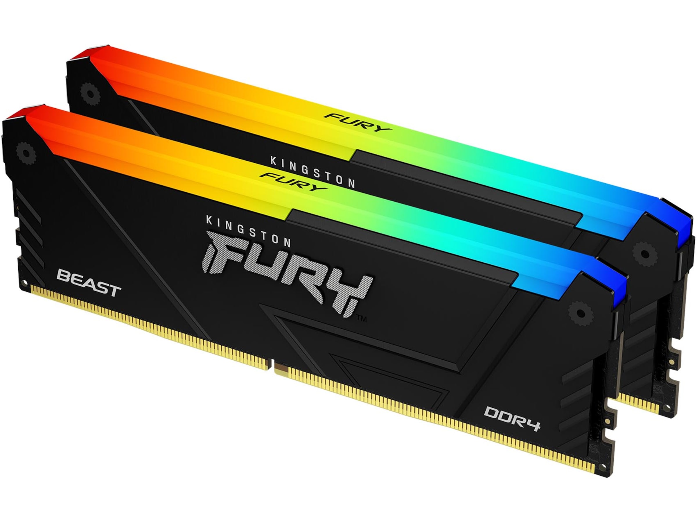 Kingston FURY Beast RGB DDR4 3600MHz 16GB Hukommelse (RAM)
