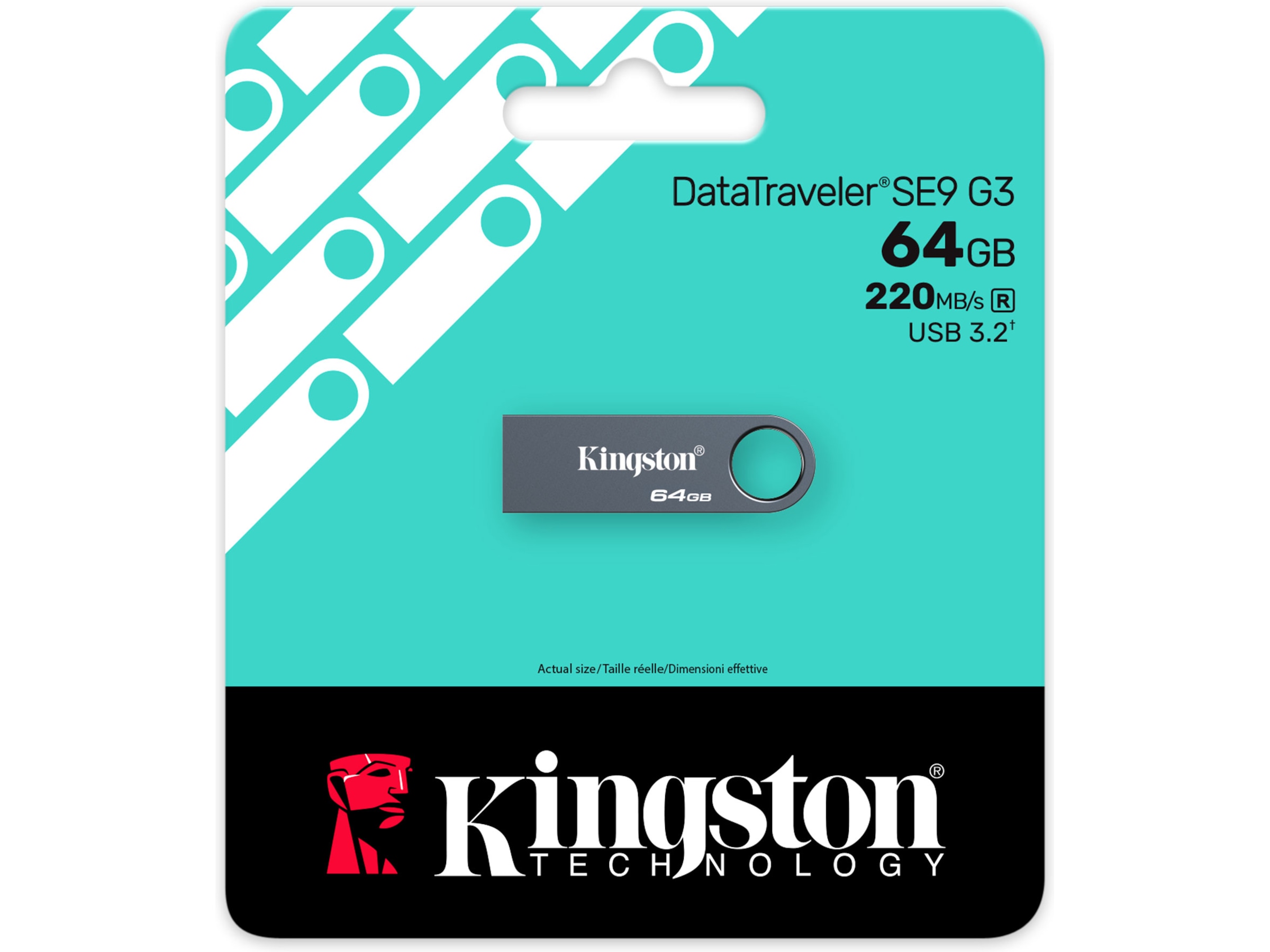 Kingston DataTraveler SE9 G3 64GB USB-Hukommelse