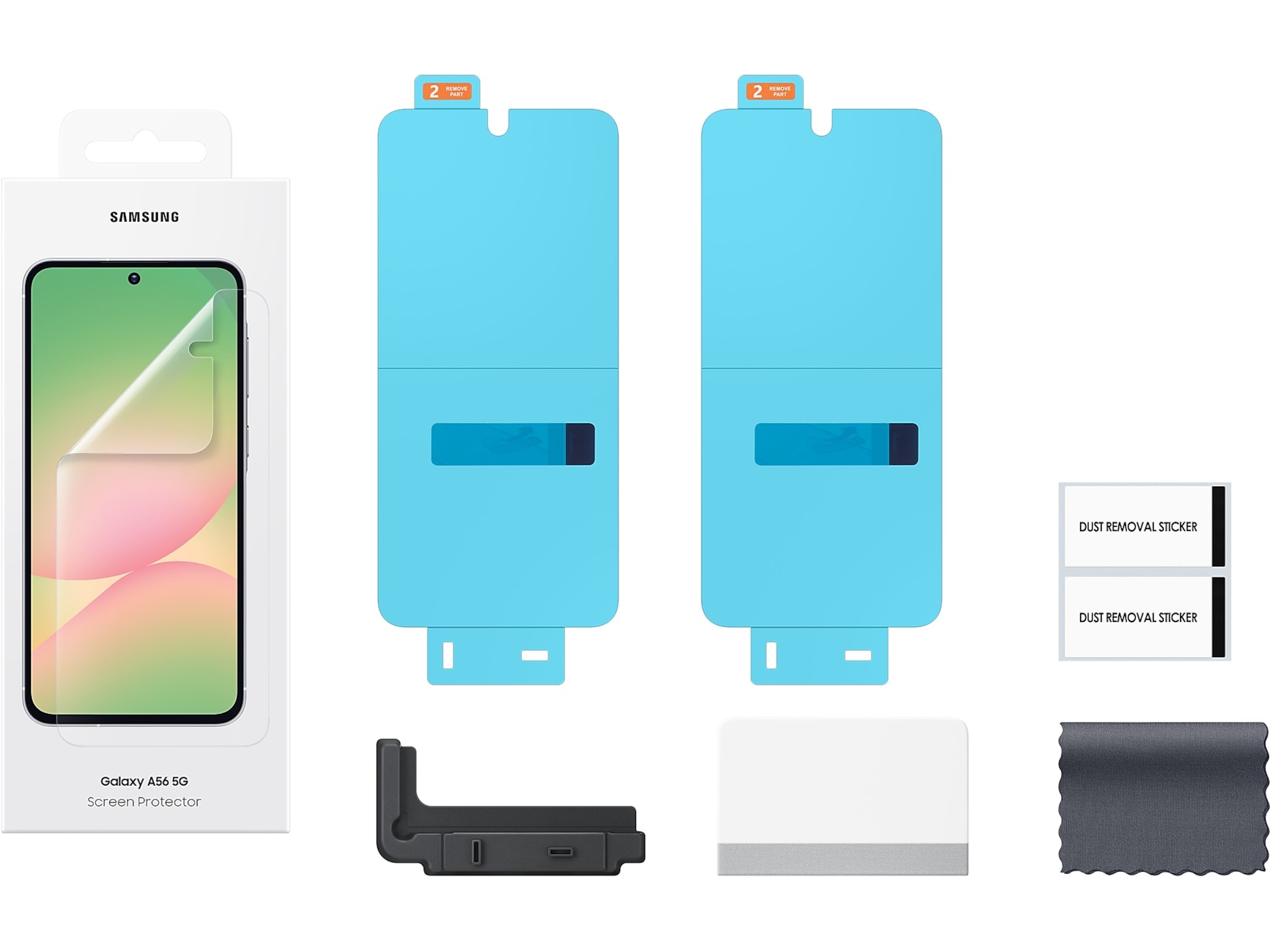 Samsung Galaxy A56 / A36 / S24 FE Skærmbeskytter Skærmbeskyttelse mobiltelefon