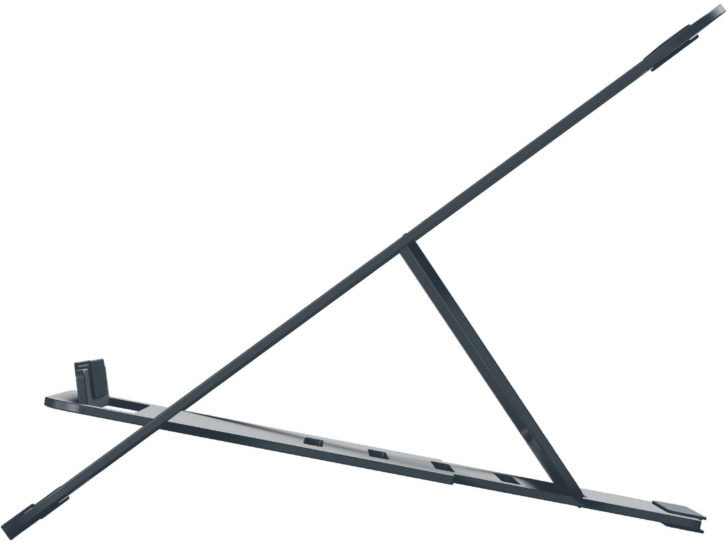 Leitz Ergo Laptop Stand, aluminium ultraflad justerbar Bærbar stativ