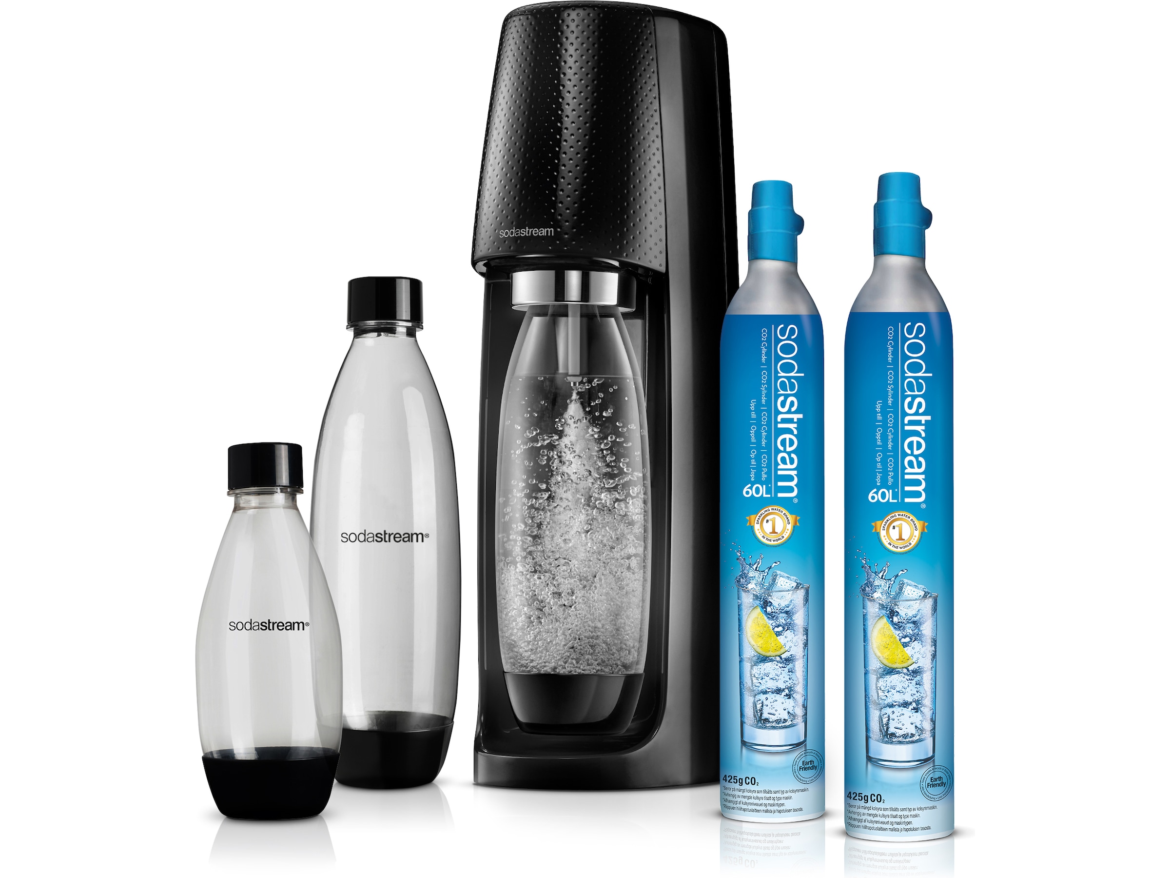 SodaStream Spirit Megapack + Sylinder Sodavandsmaskiner Komplett.dk