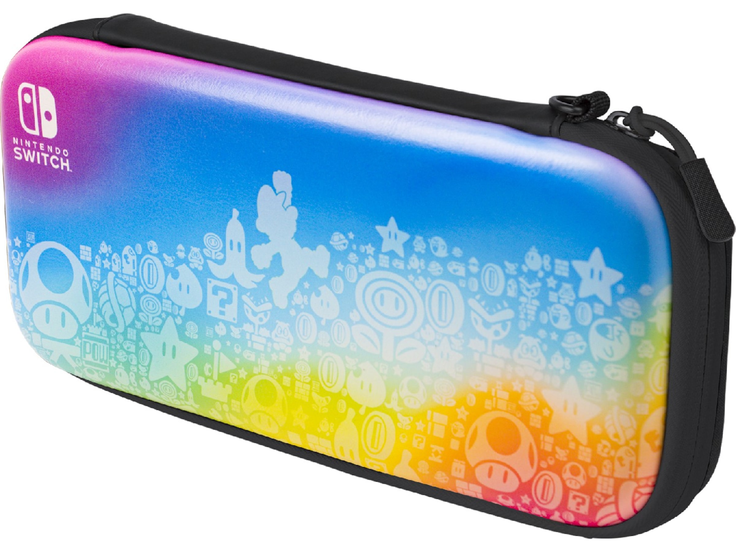 PDP Slim Deluxe Travel Case - Star Spectrum Tilbehør til spilkonsoller