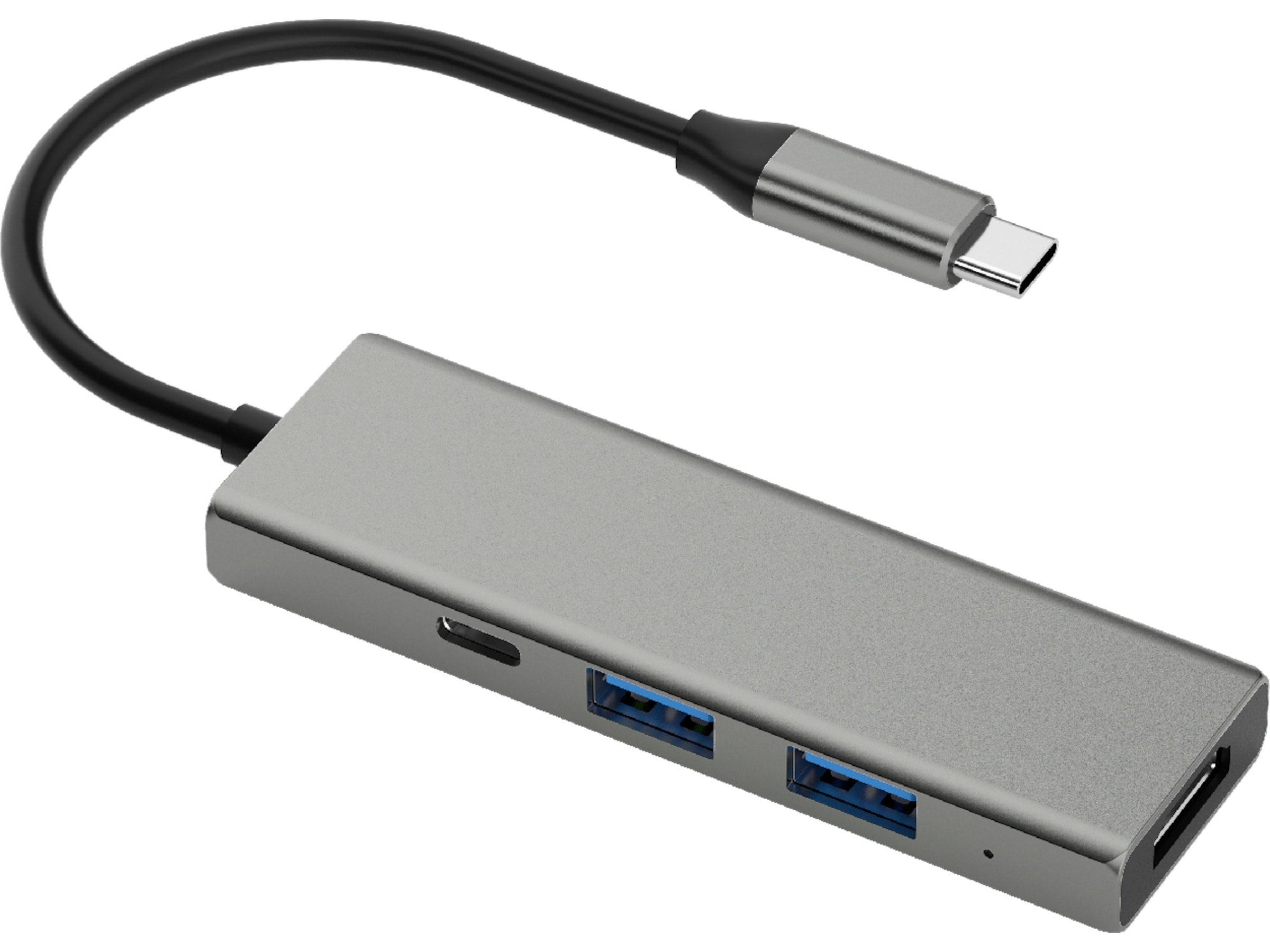 Andersson USB-C Hub (grå) Dockingstation og USB-hub