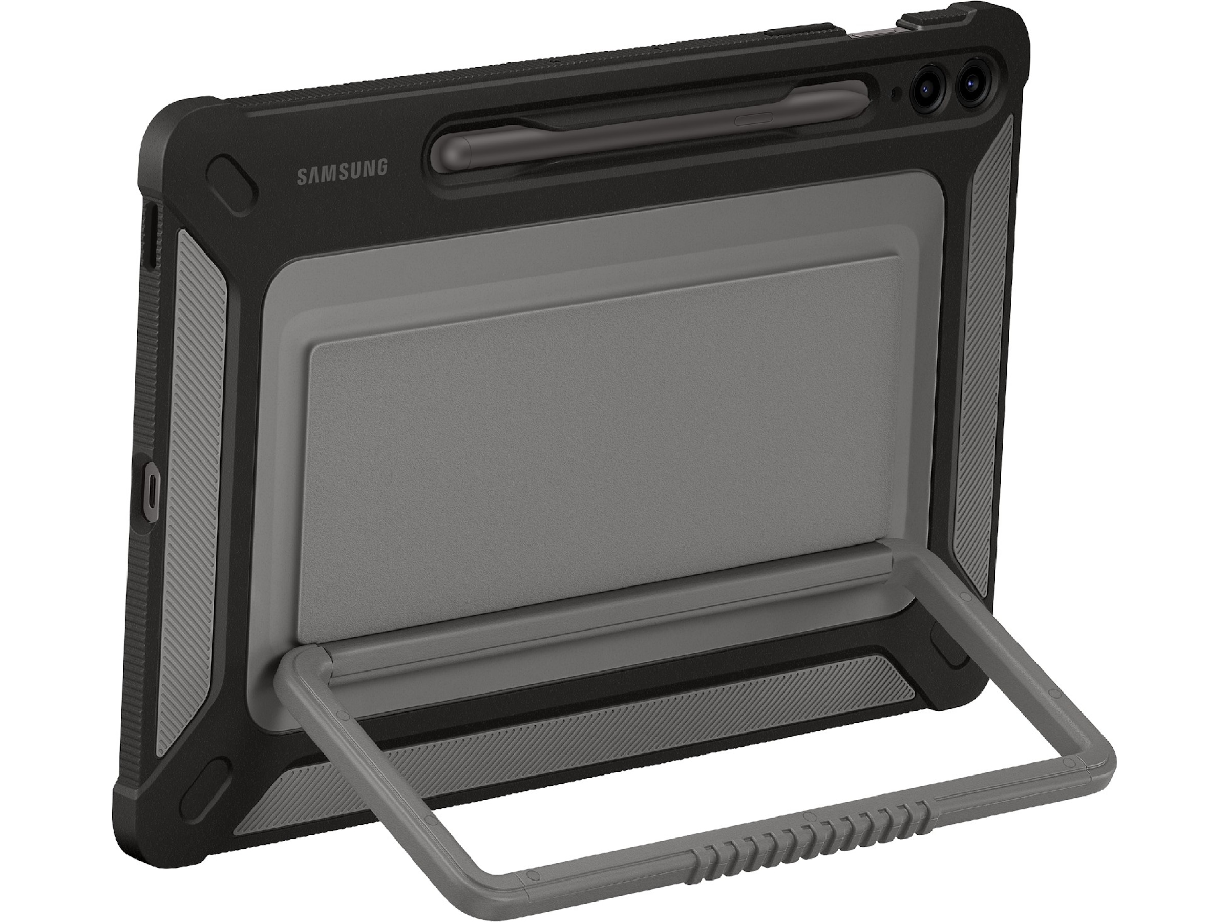 Samsung Galaxy Tab S9 FE+ Outdoor Cover (sort/grå) Cover til tablet