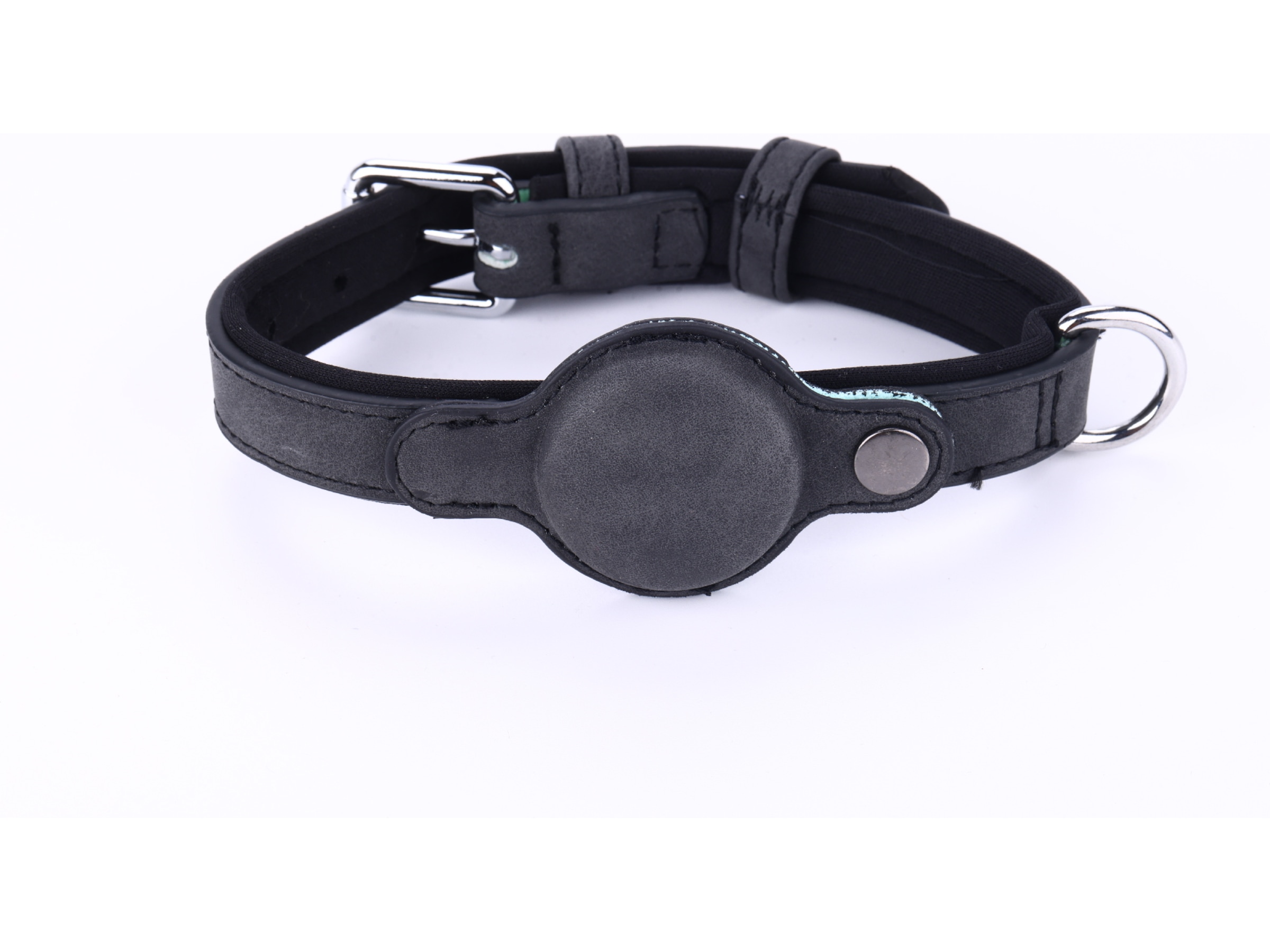 MiLi MiCollar Halsbånd til hunde, med sporingschip (sort) Bluetooth tracker & GPS