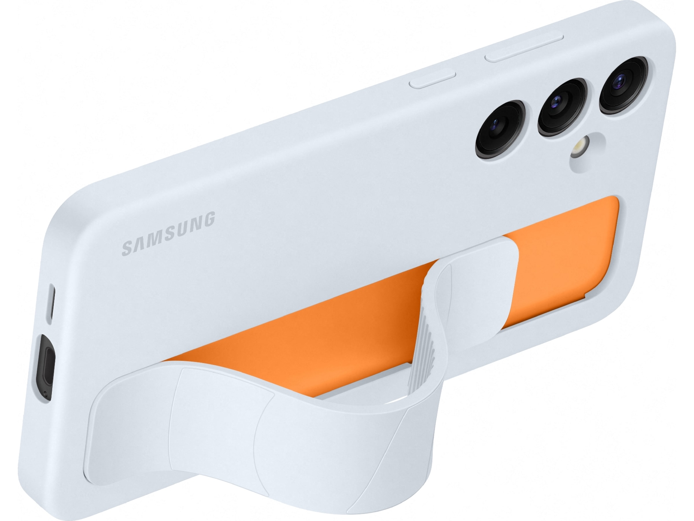 Samsung Galaxy S24+ Standing Grip Cover (light blue) Mobilcover