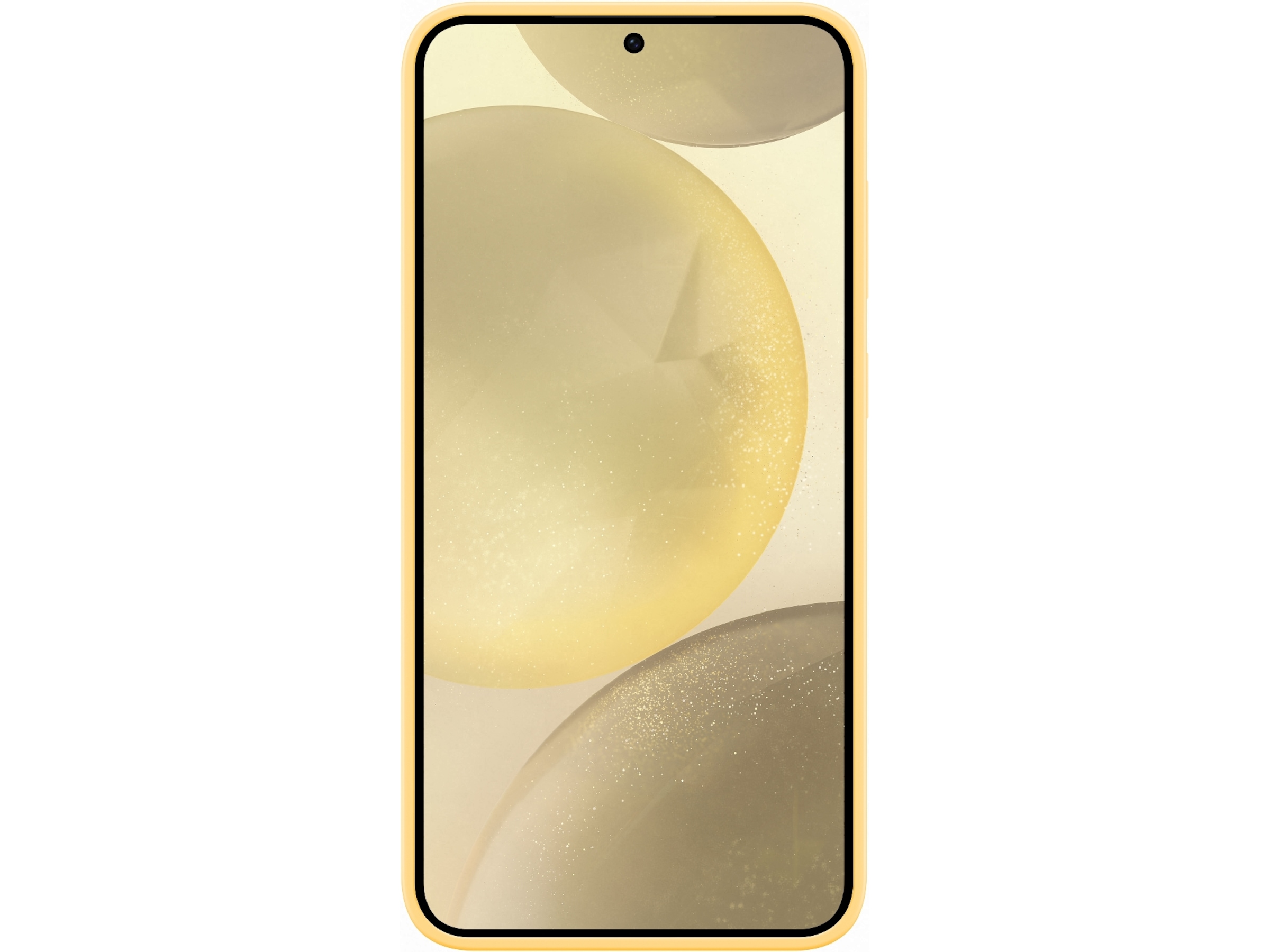 Samsung Galaxy S24+ Silikonecover (gul) Mobilcover