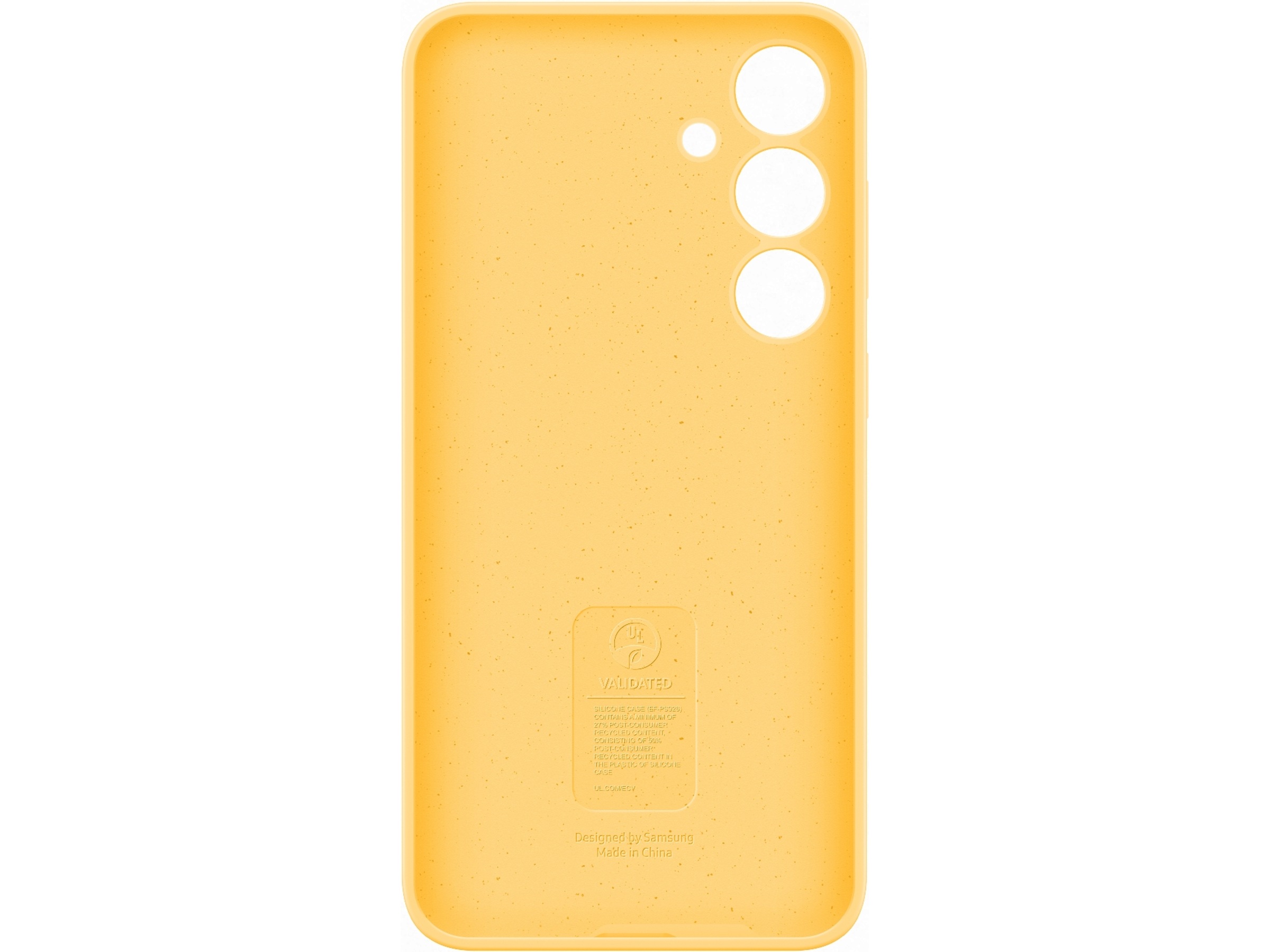 Samsung Galaxy S24+ Silikonecover (gul) Mobilcover