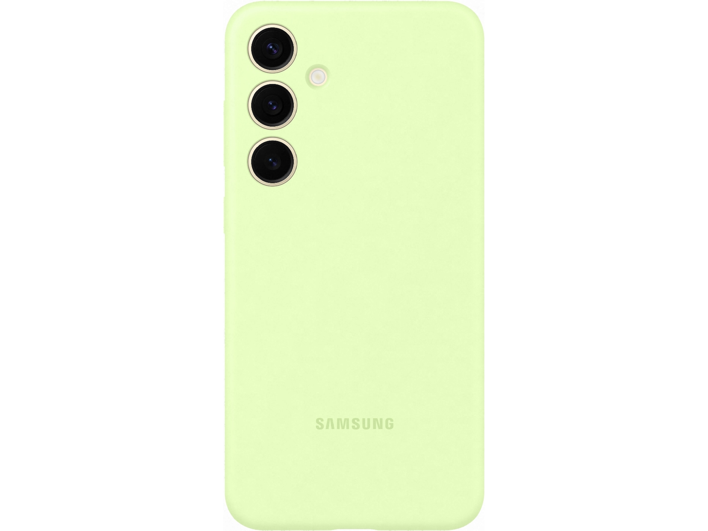 Samsung Galaxy S24+ Silikonecover (light green) Mobilcover