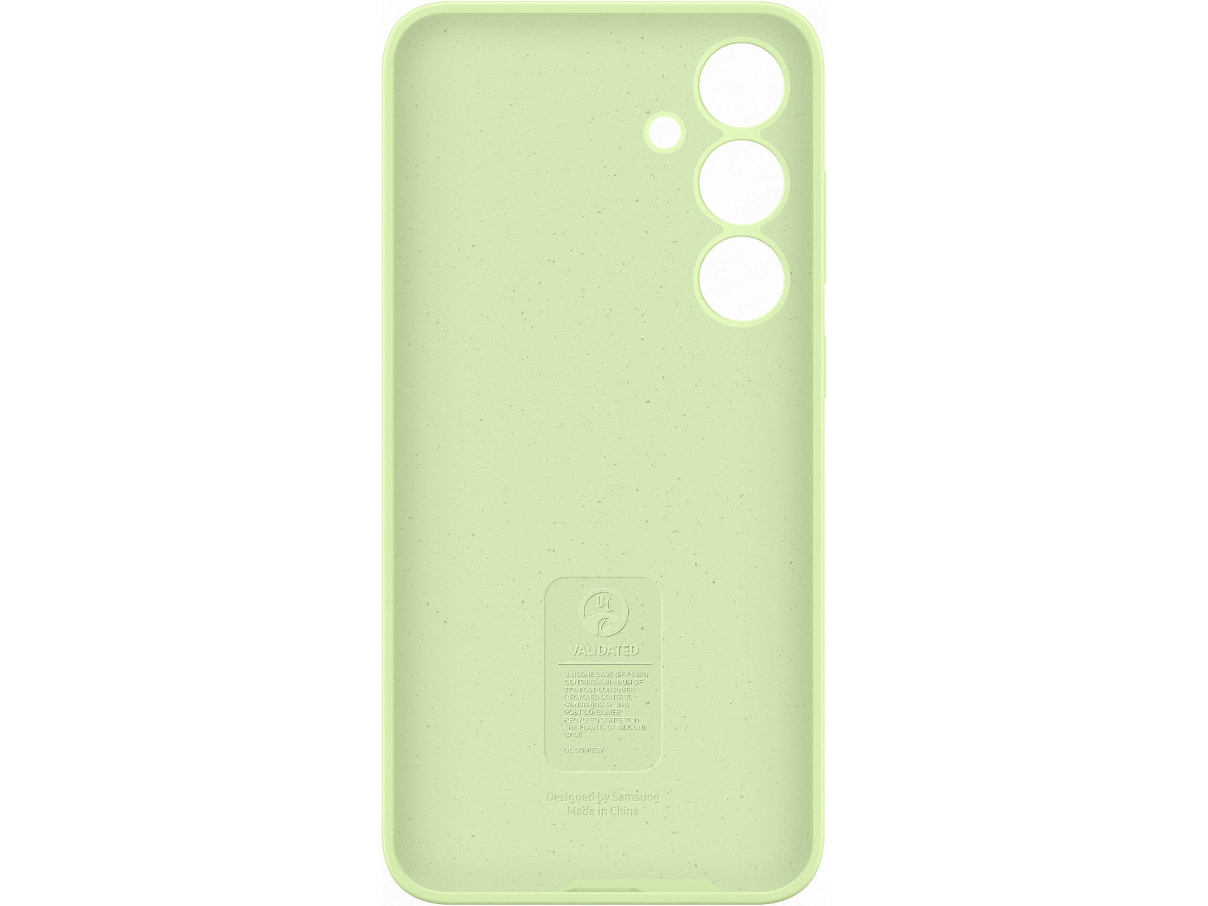 Samsung Galaxy S24+ Silikonecover (light green) Mobilcover