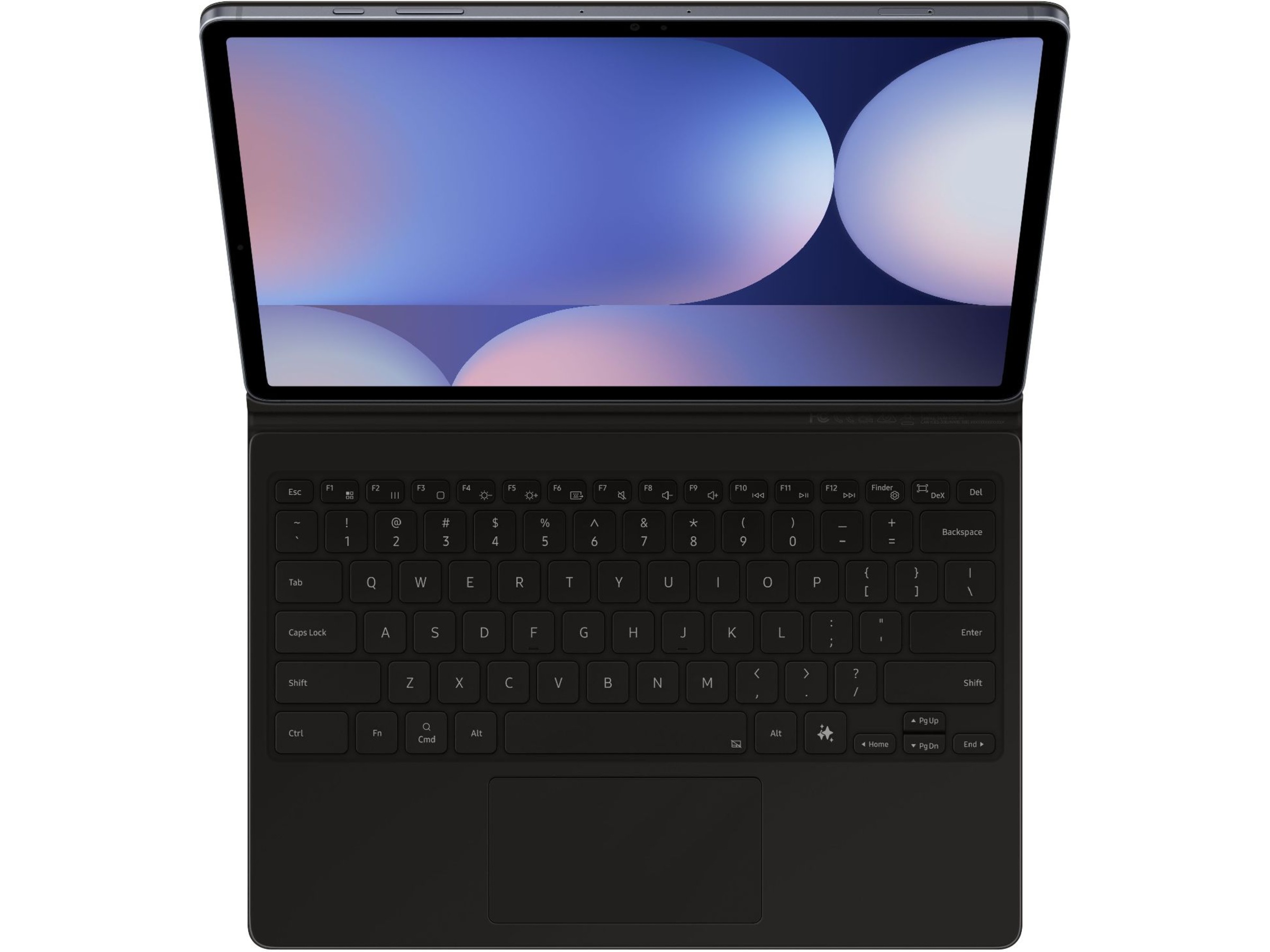 Samsung Galaxy Tab S10+ / S9+ / S9 FE+ tastaturcover (sort) Cover til tablet