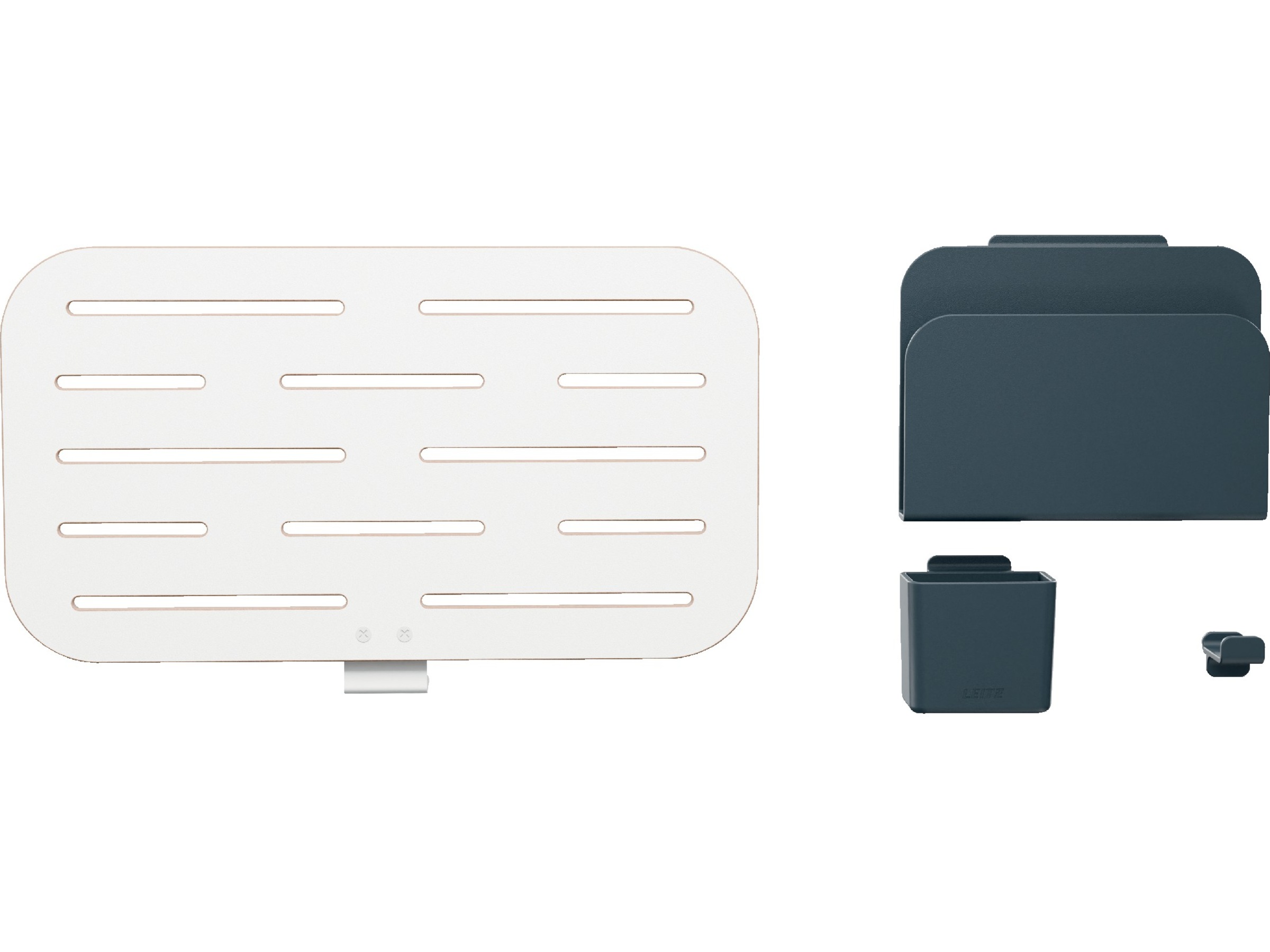 Leitz Ergo Pegboard Organiseringstavle til skrivebord, lille 42x25 cm Opbevaring & organisering