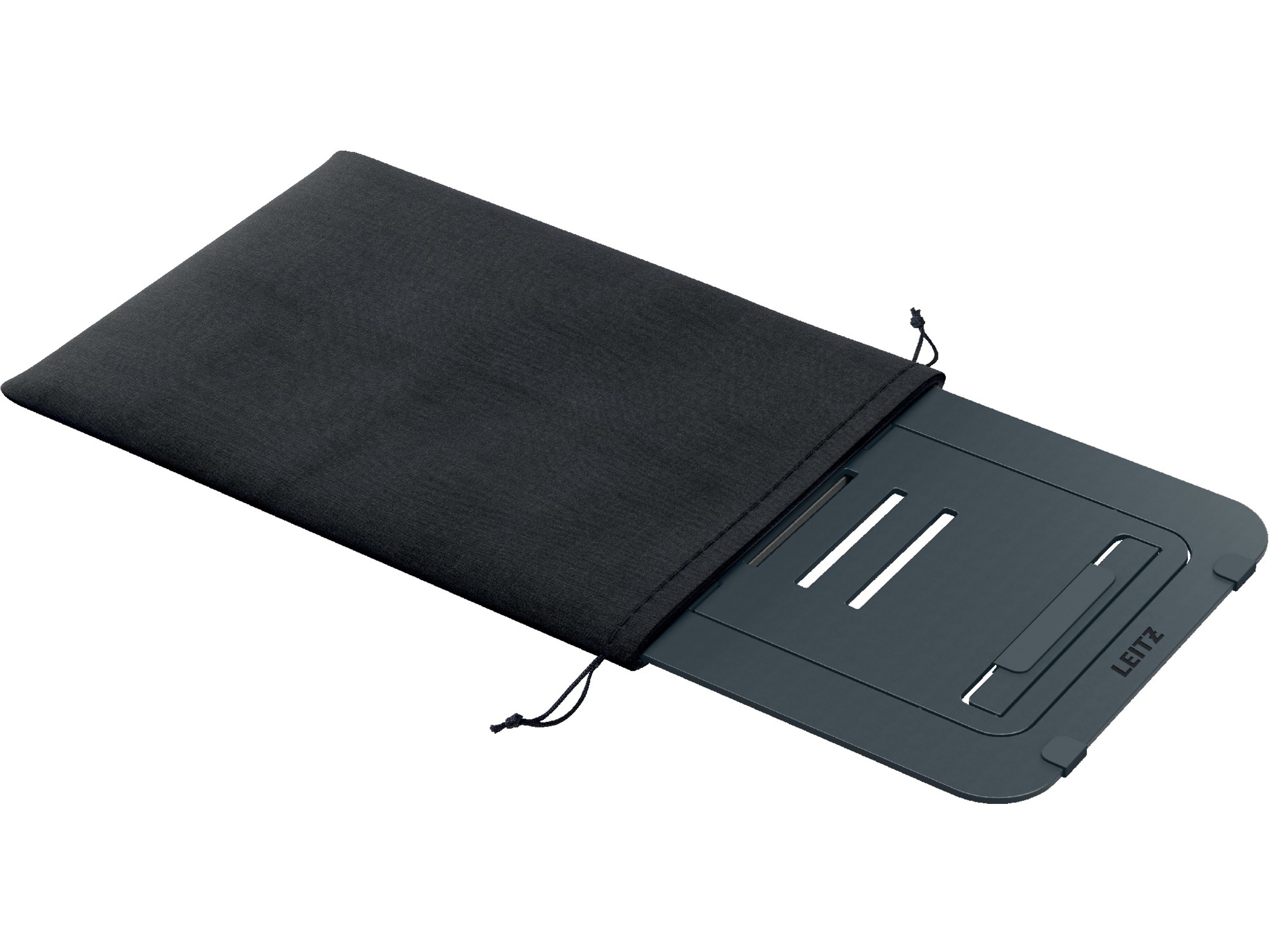 Leitz Ergo Laptop Stand, aluminium ultraflad justerbar Bærbar stativ