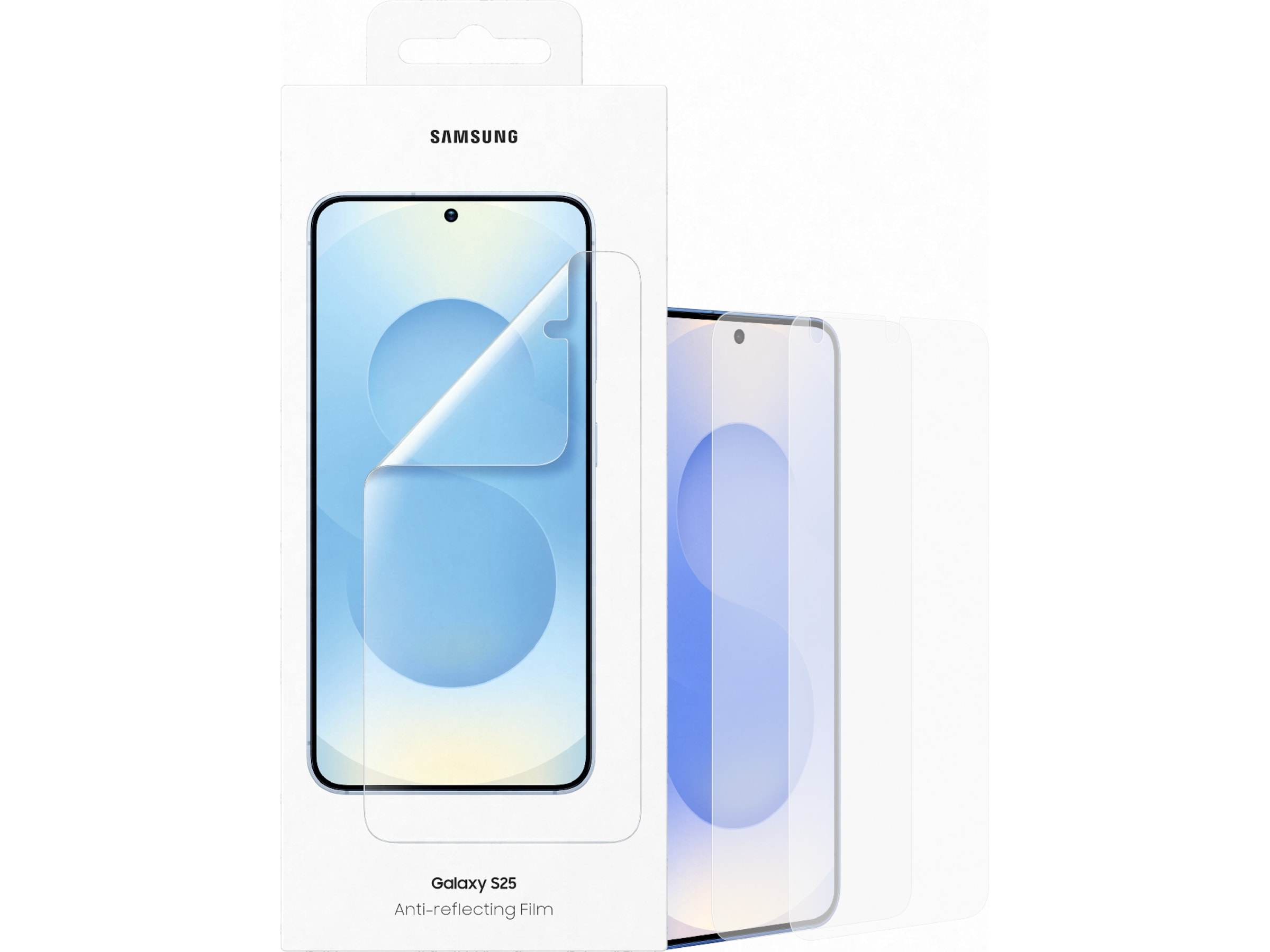 Samsung Galaxy S25 Anti-reflecting Film skærmbeskytter Skærmbeskyttelse mobiltelefon