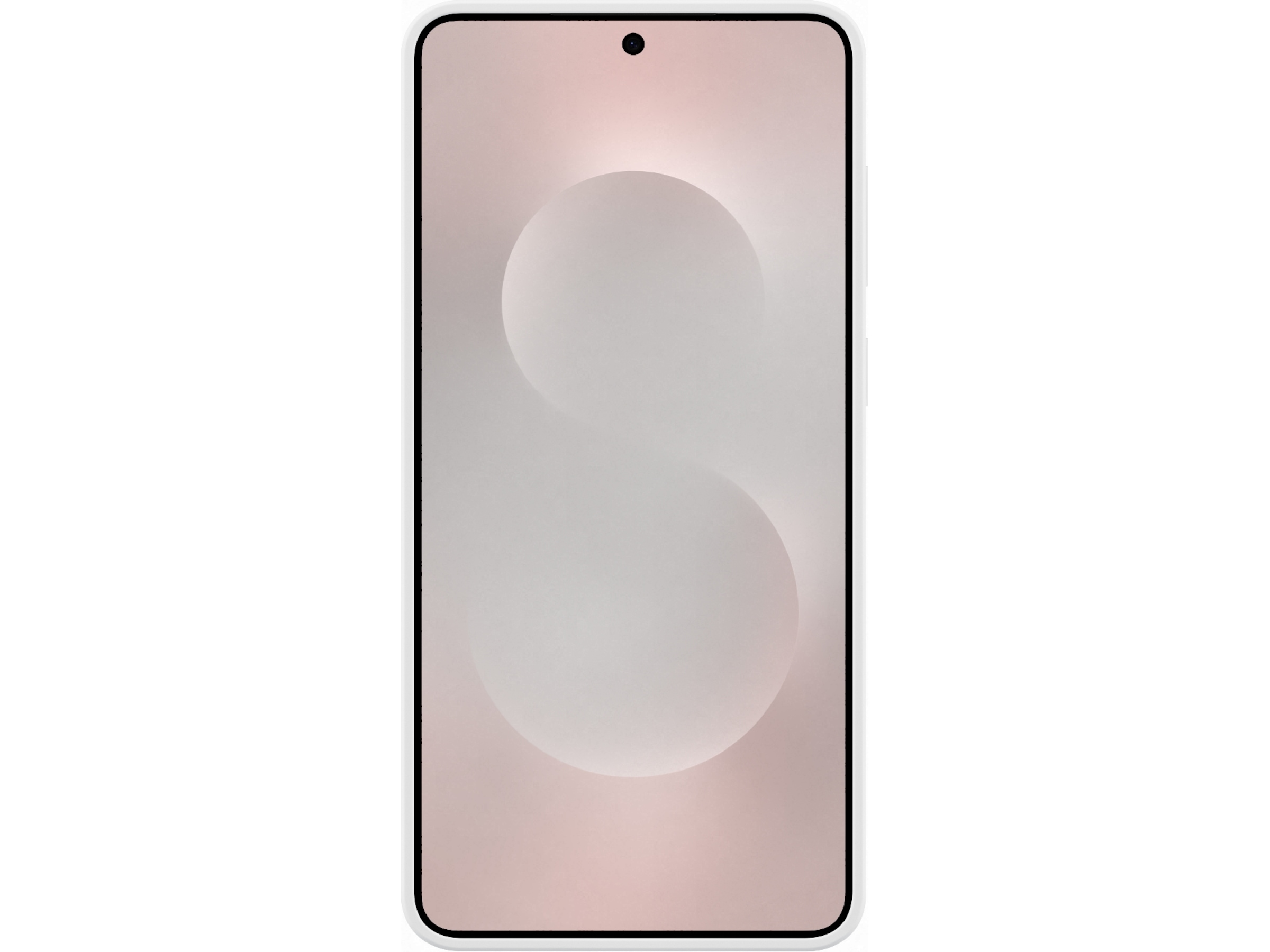 Samsung Galaxy S25 Edge Silikone cover (lysegrå) Mobilcover