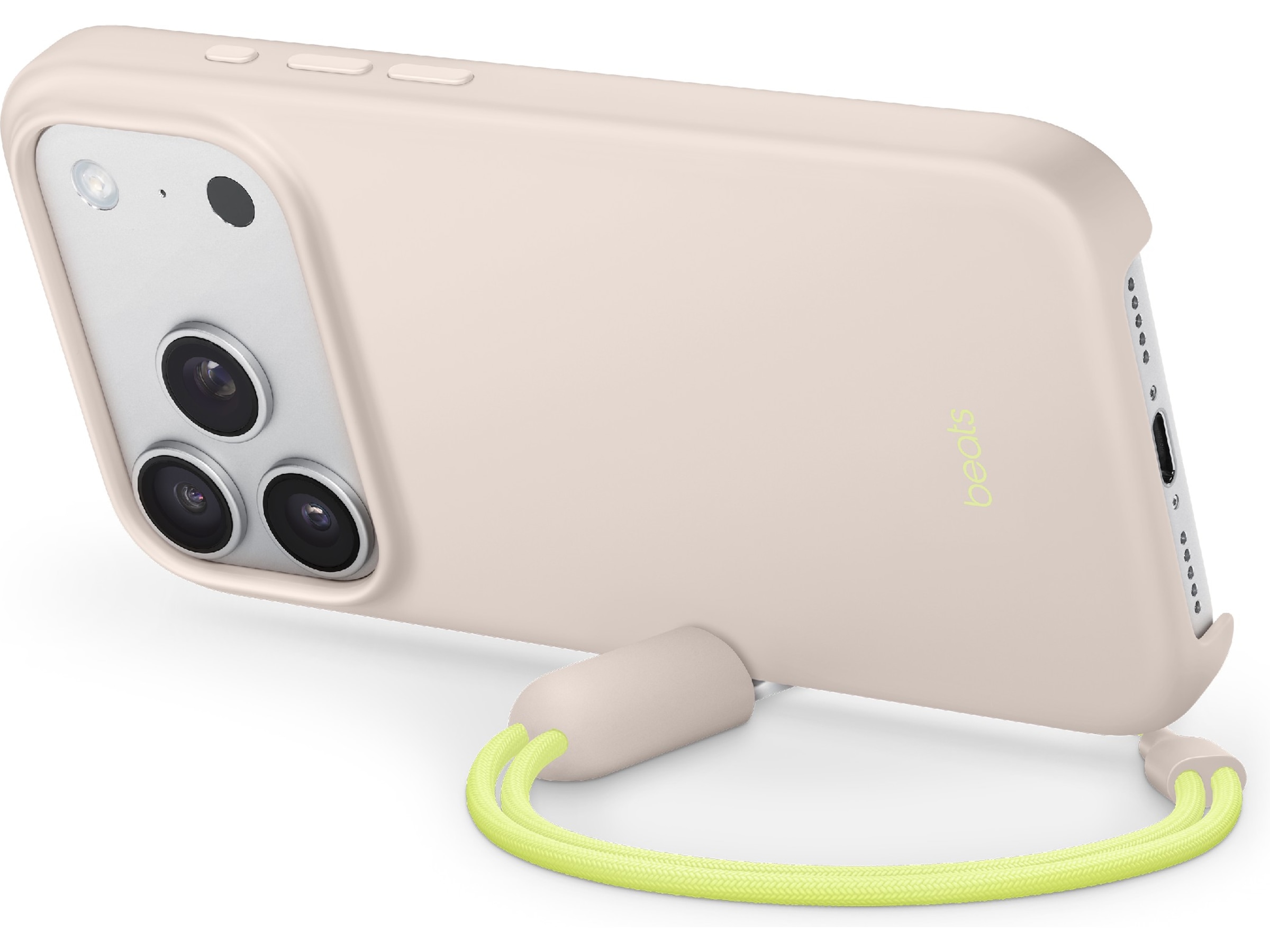 Apple iPhone 17 Pro Beats Kickstand Case MagSafe (kalksten) Mobilcover