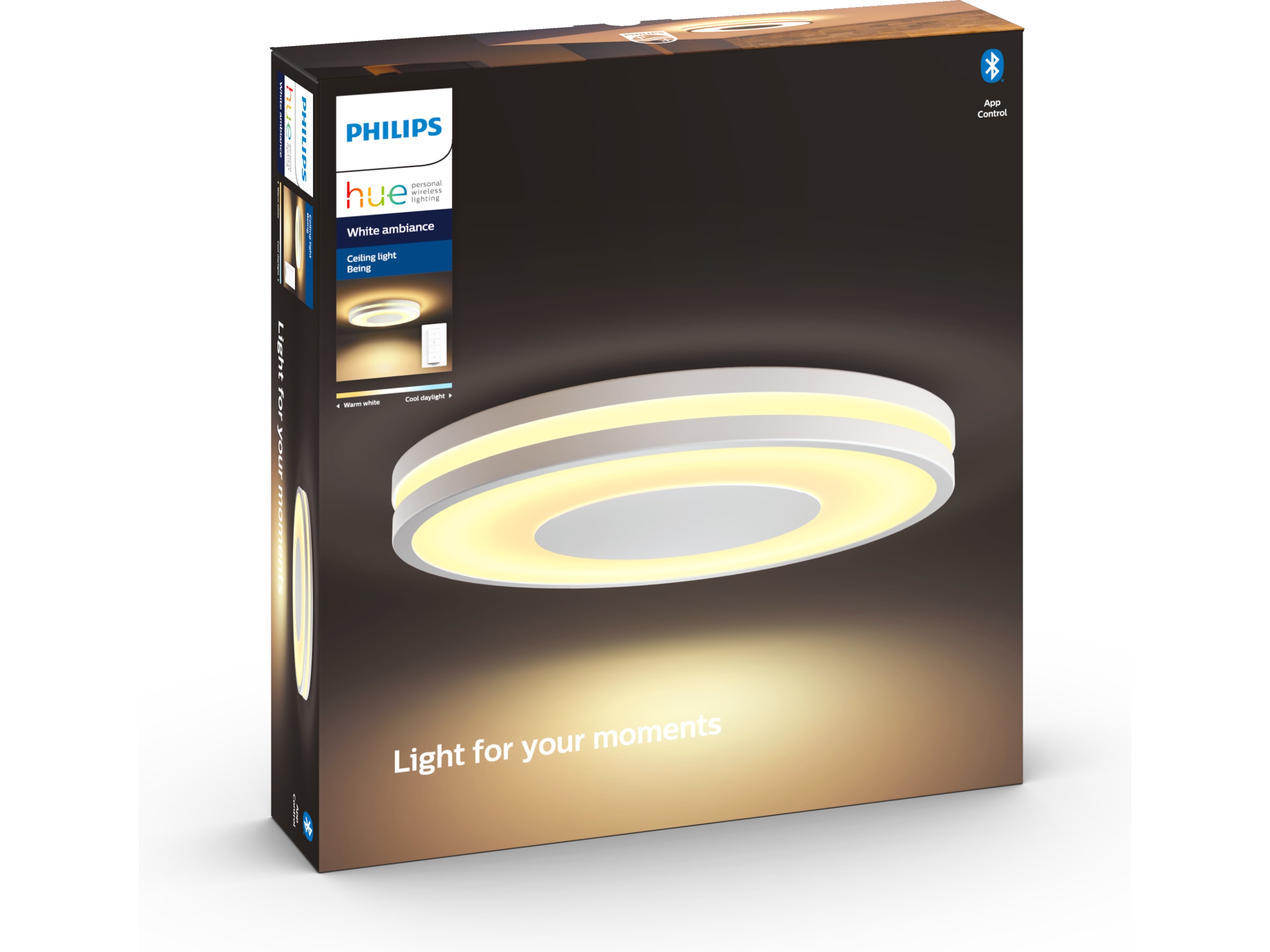 Philips Hue Being loftslampe hvid Lamper Komplett.dk