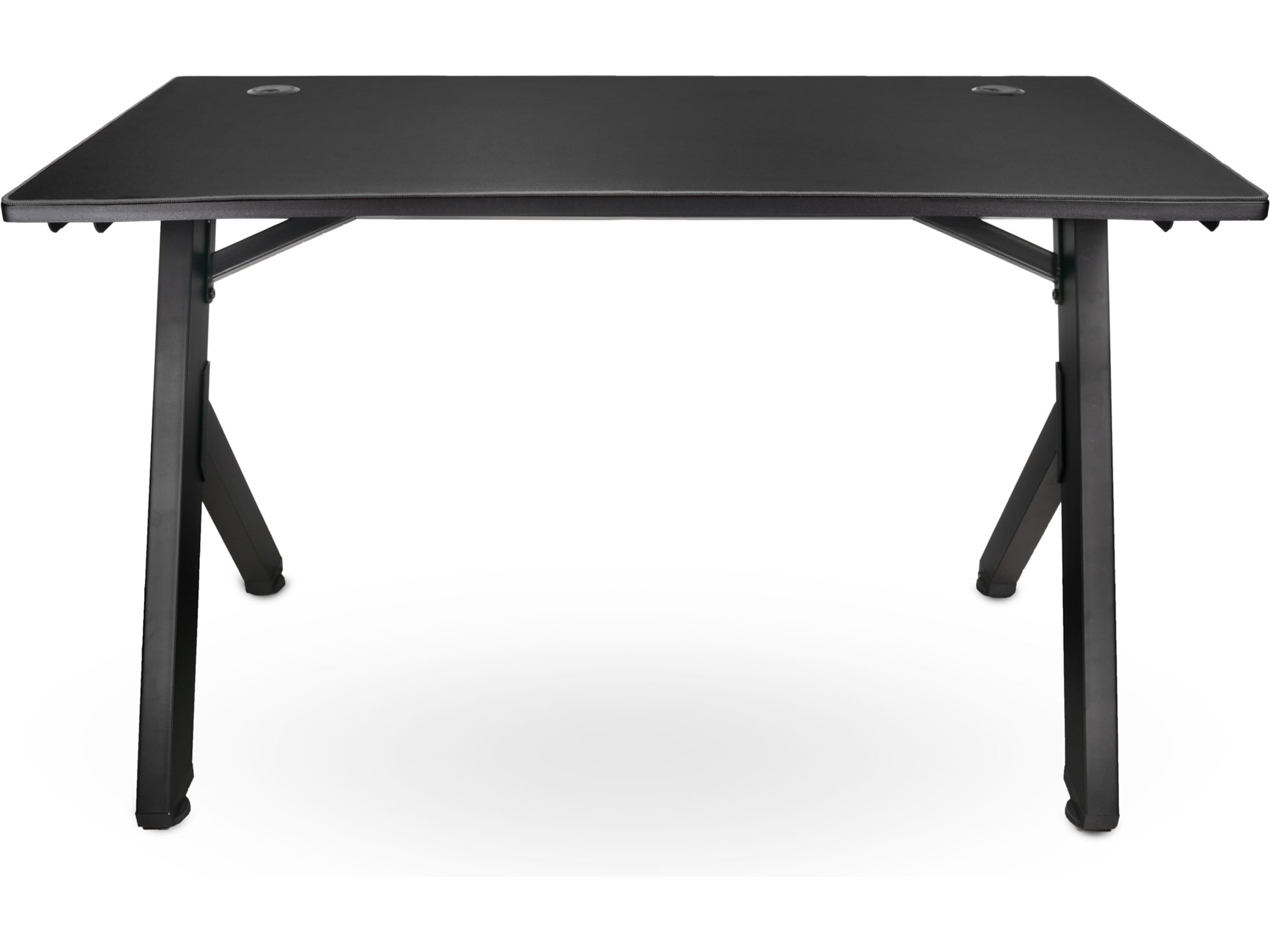 Svive Cygnus Gaming desk mat sort med grå sømme Gamingdesk
