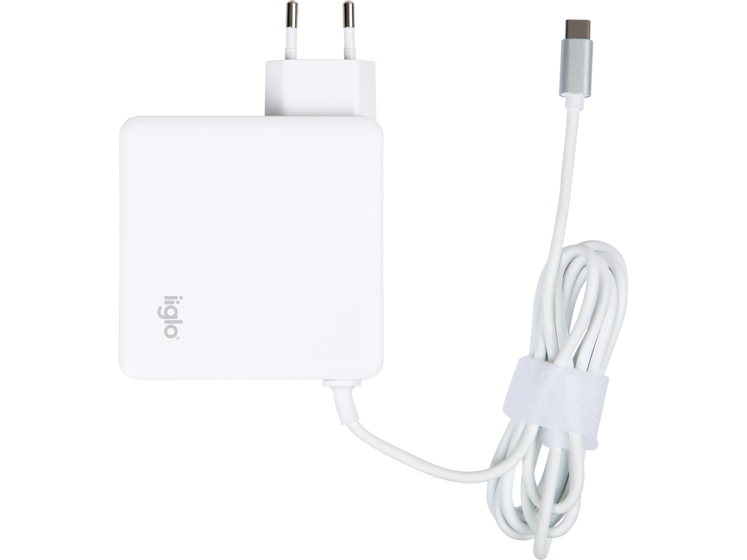 iiglo universal oplader til PC, telefon og tablet, USB-C 90W Batteri og lader