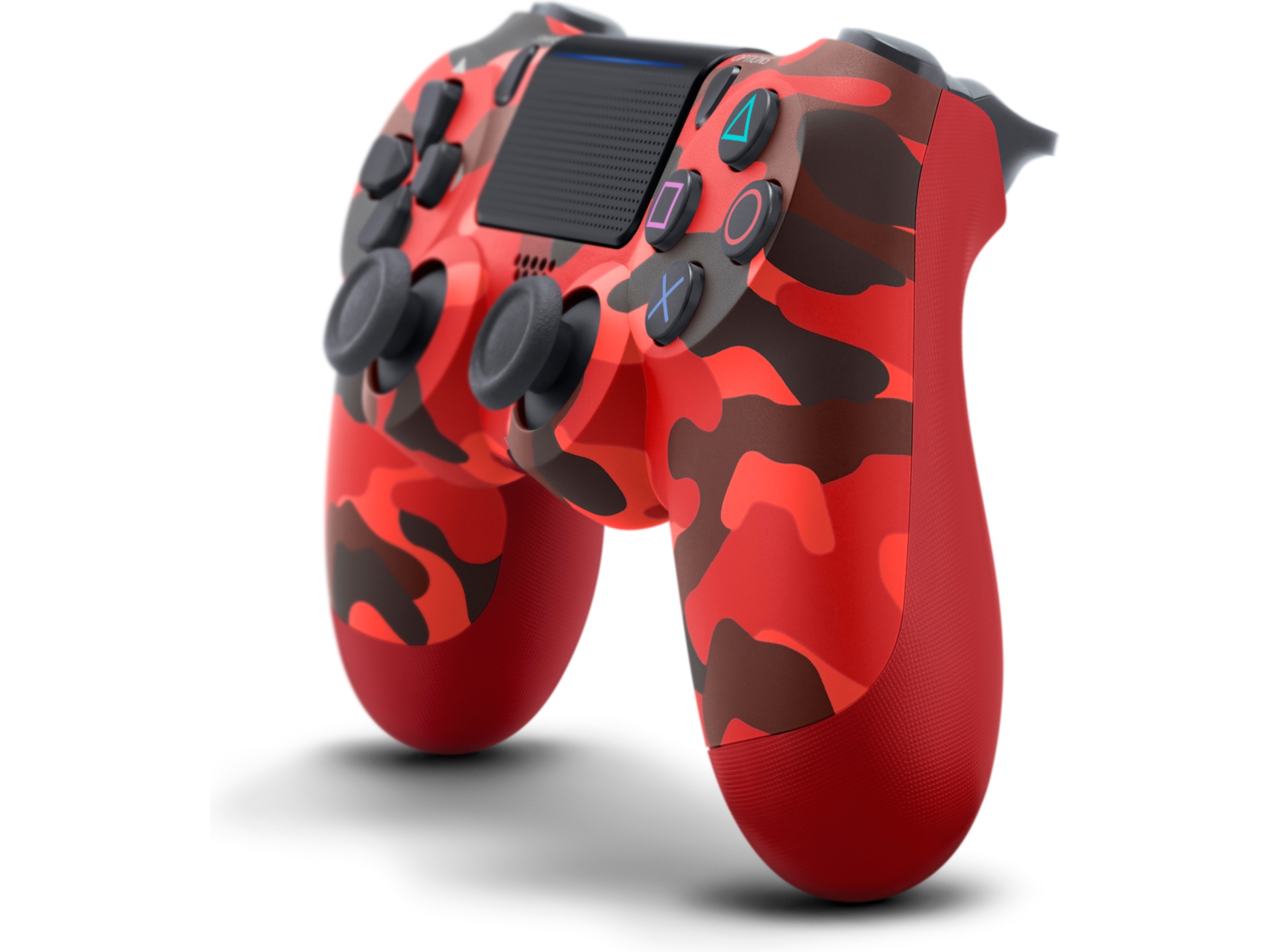 Sony Playstation 4 Controller Red Camo Komplett.dk