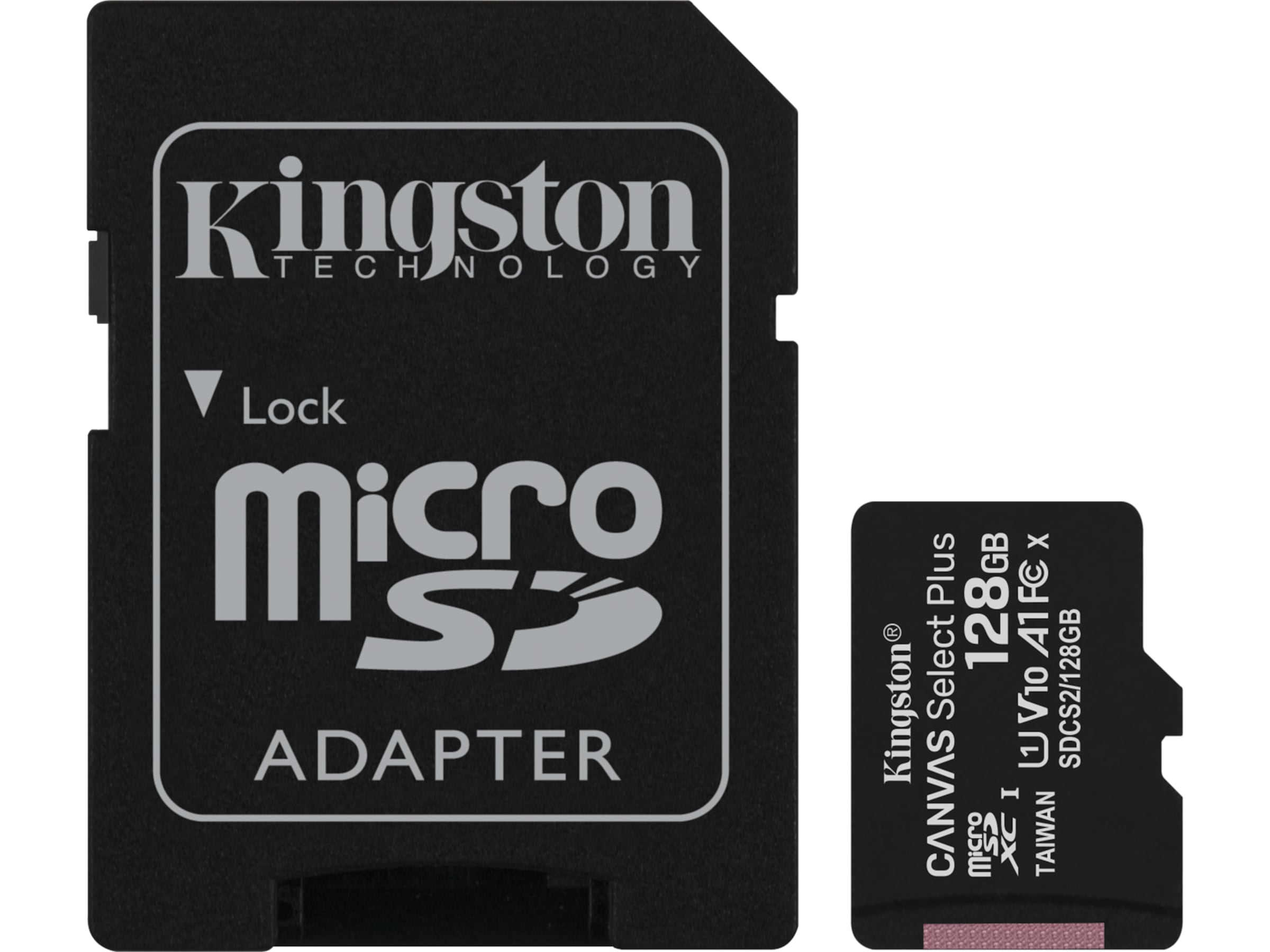 Kingston Canvas Select Plus microSD 128GB Flash-hukommelse