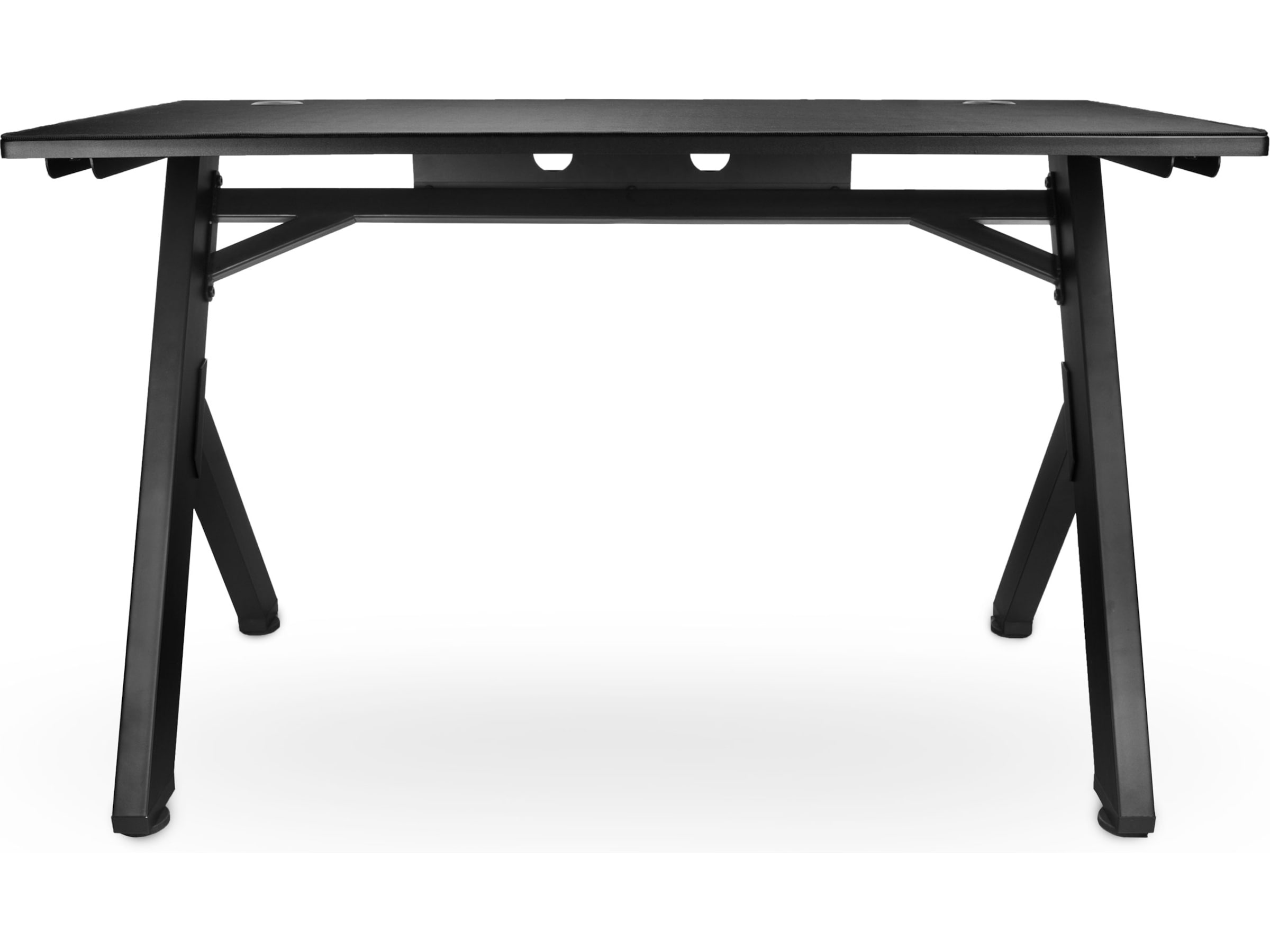 Svive Cygnus Gaming Desk mat sort med sorte sømme Gamingdesk